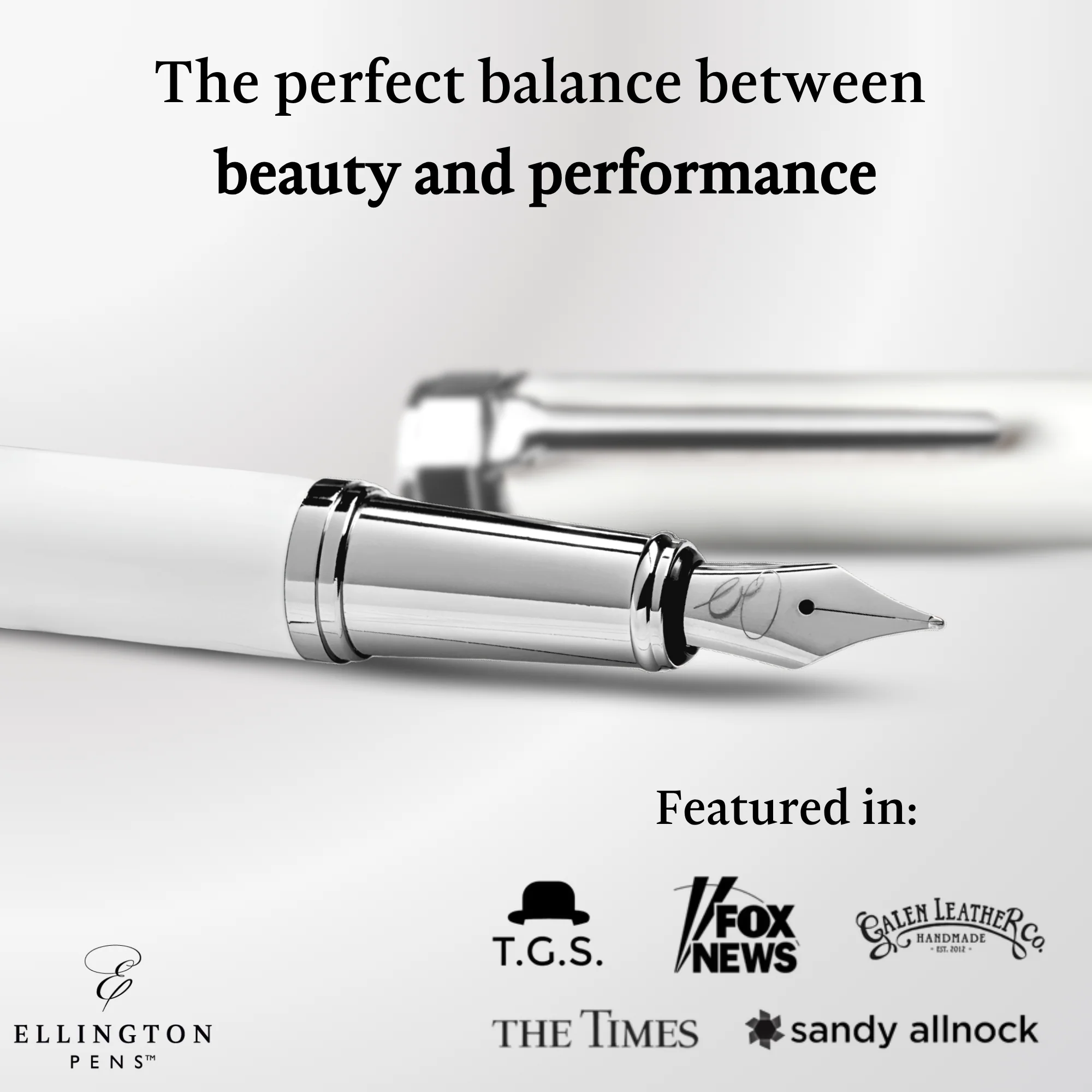 LIMITED EDITION Alpine Silver Fountain Pen - Image 5