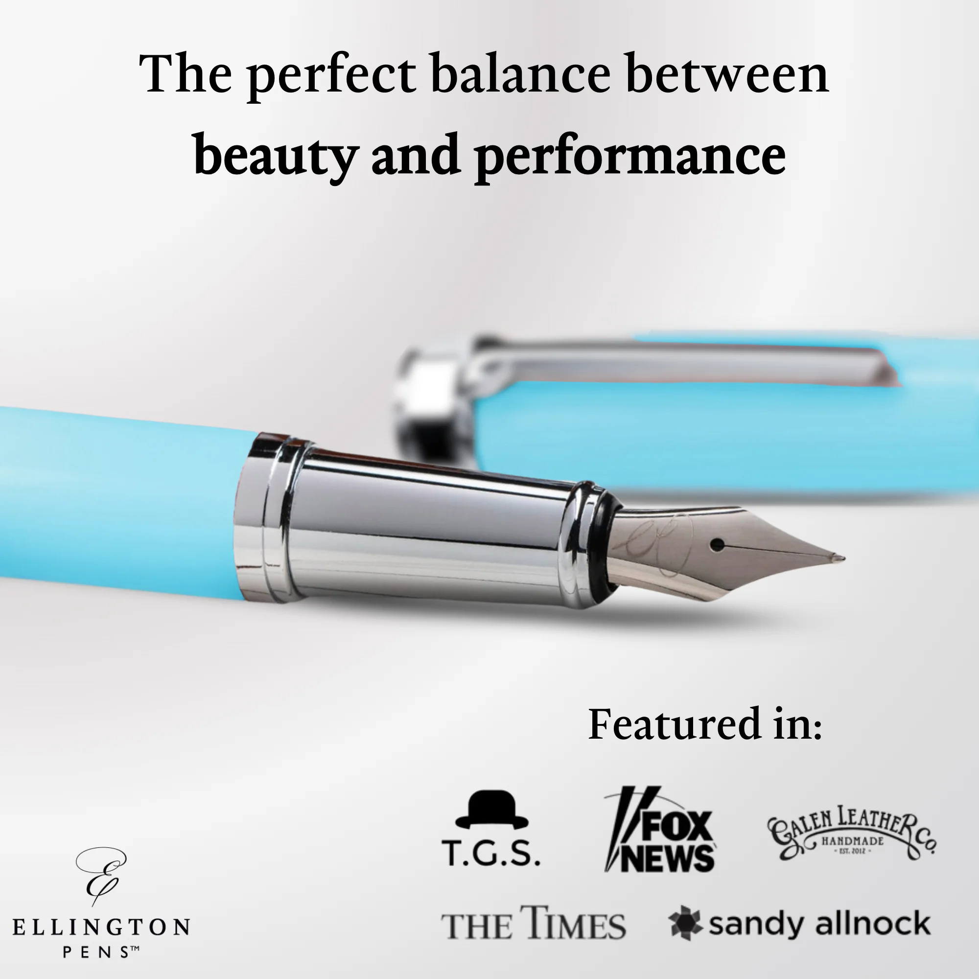 Arctic Whisper Fountain Pen - Image 3