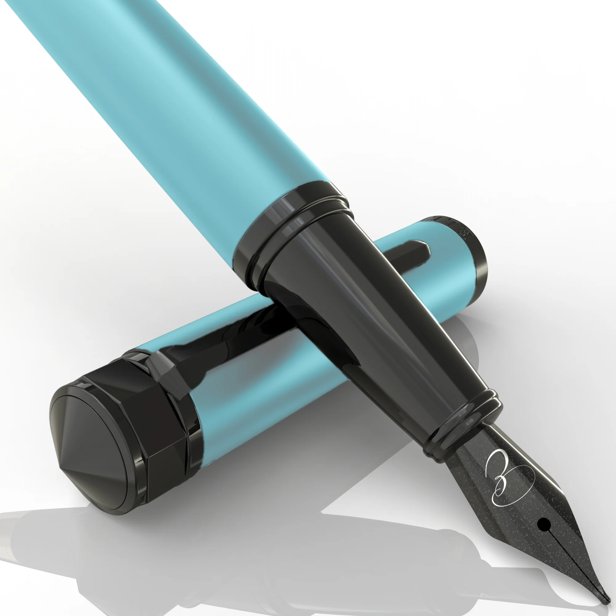 Azure Waves Fountain Pen - Image 3