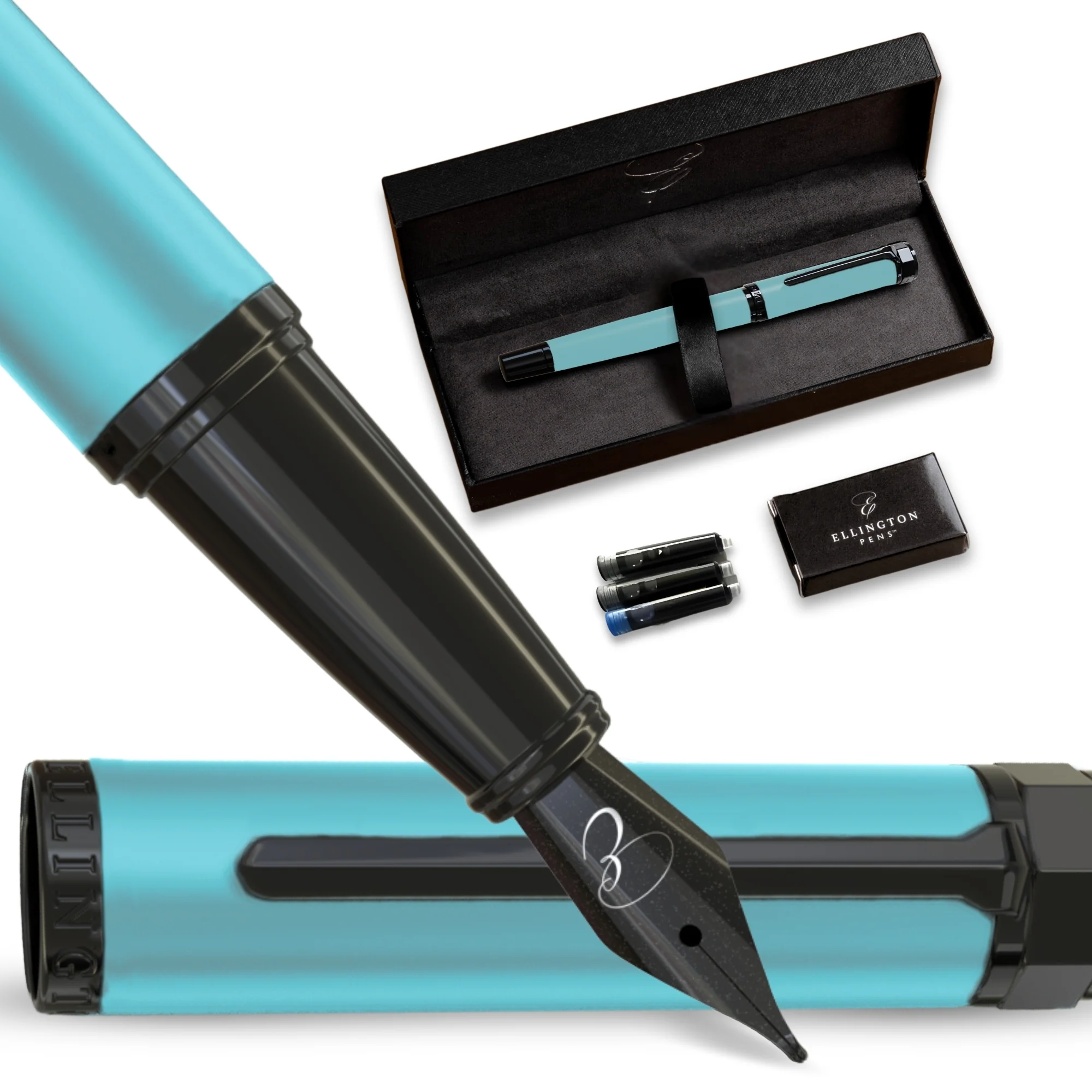 Azure Waves Fountain Pen - Image 4