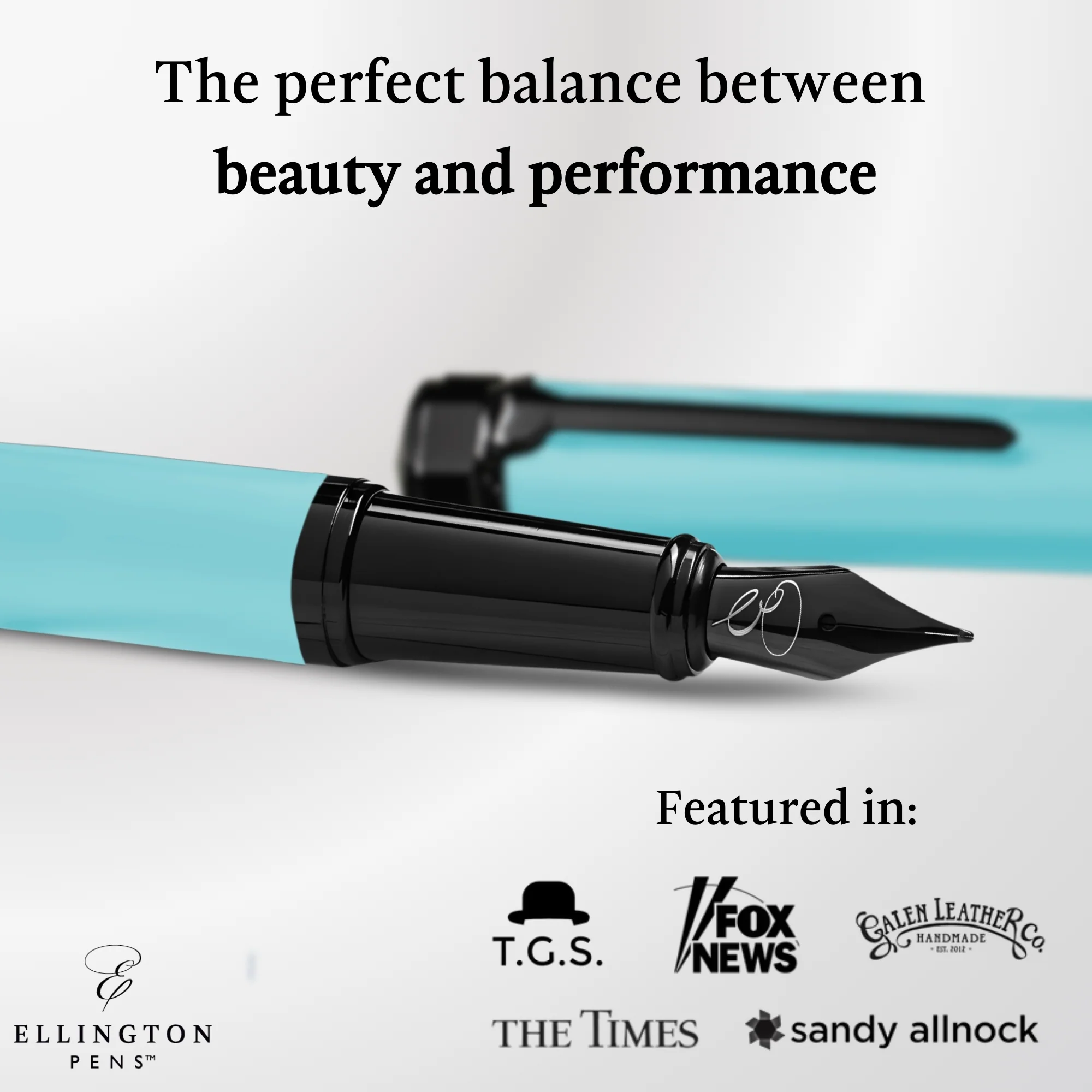 Azure Waves Fountain Pen - Image 5