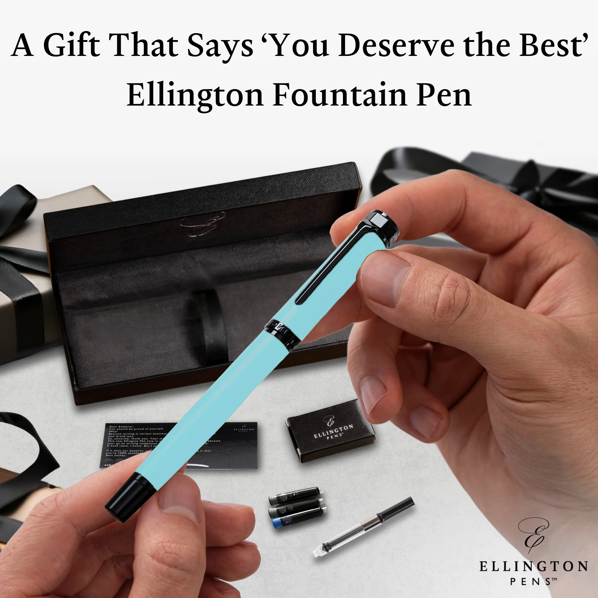 Azure Waves Fountain Pen - Image 6