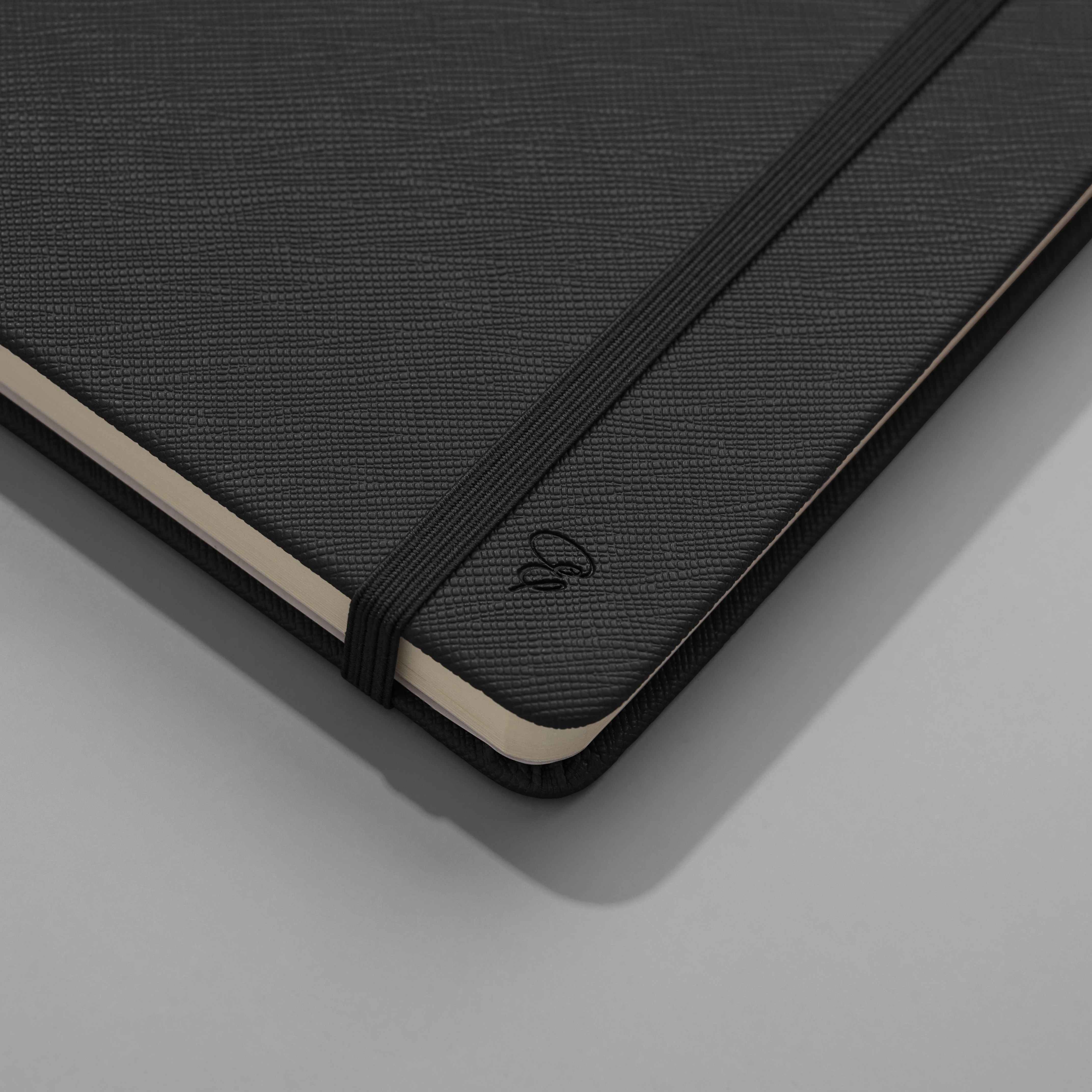 Black Journal - PU Saffiano Leather - Image 3