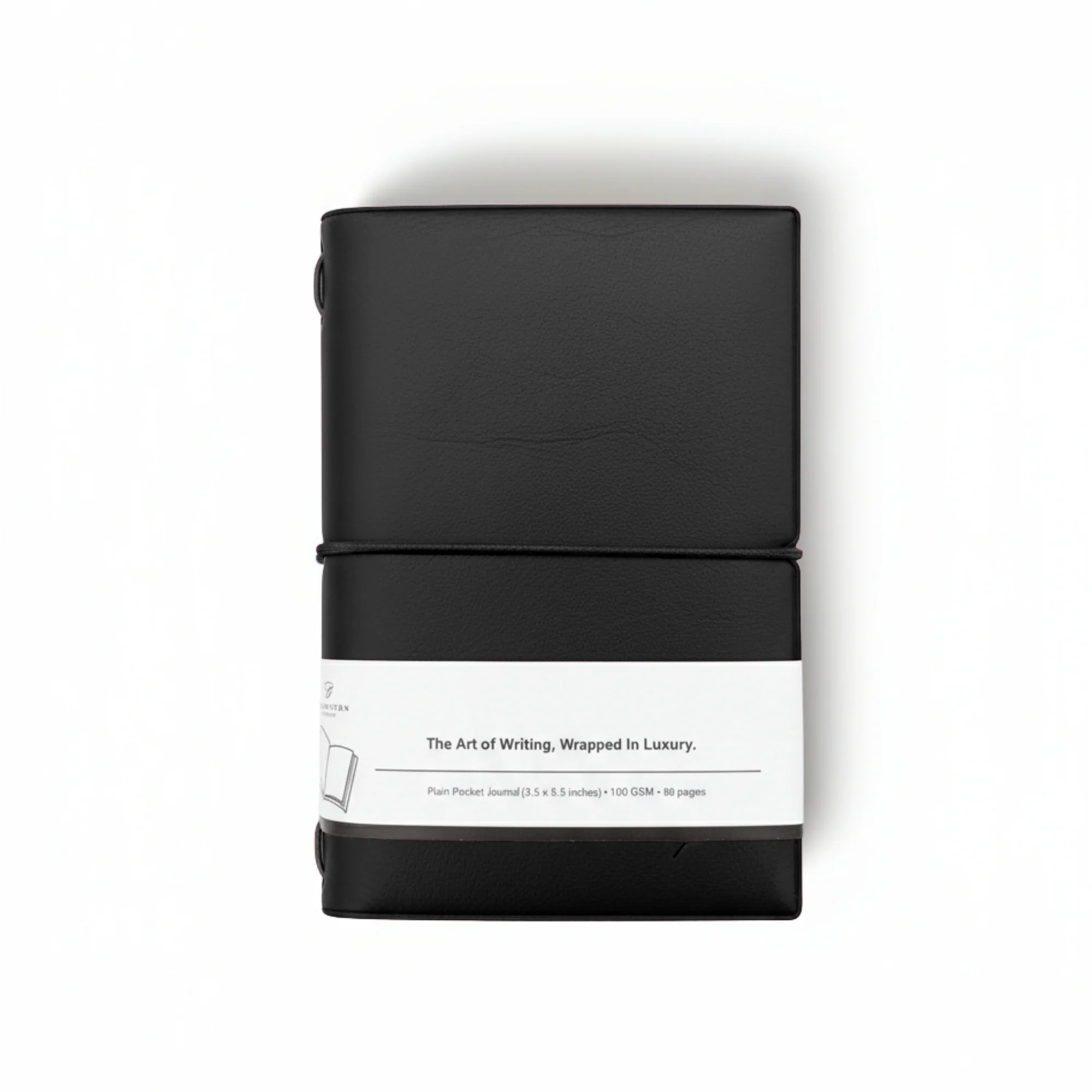 Black Mini Journal - PU Leather - Image 3