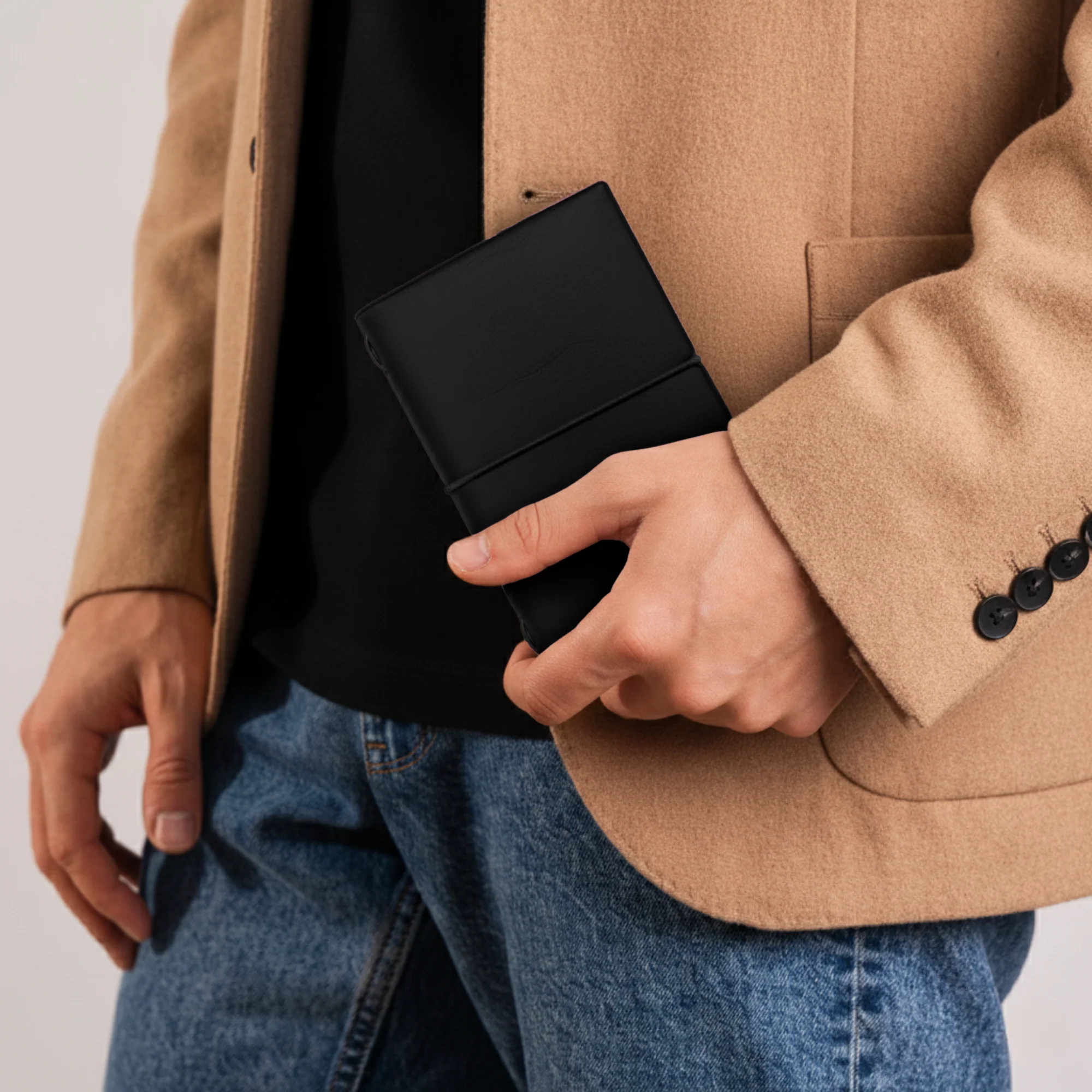 Black Mini Journal - PU Leather - Image 6