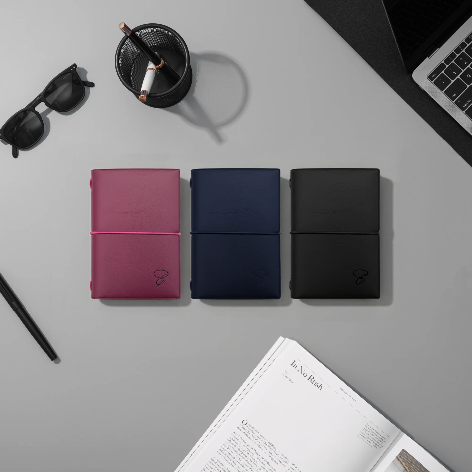Black Mini Journal - PU Leather - Image 7