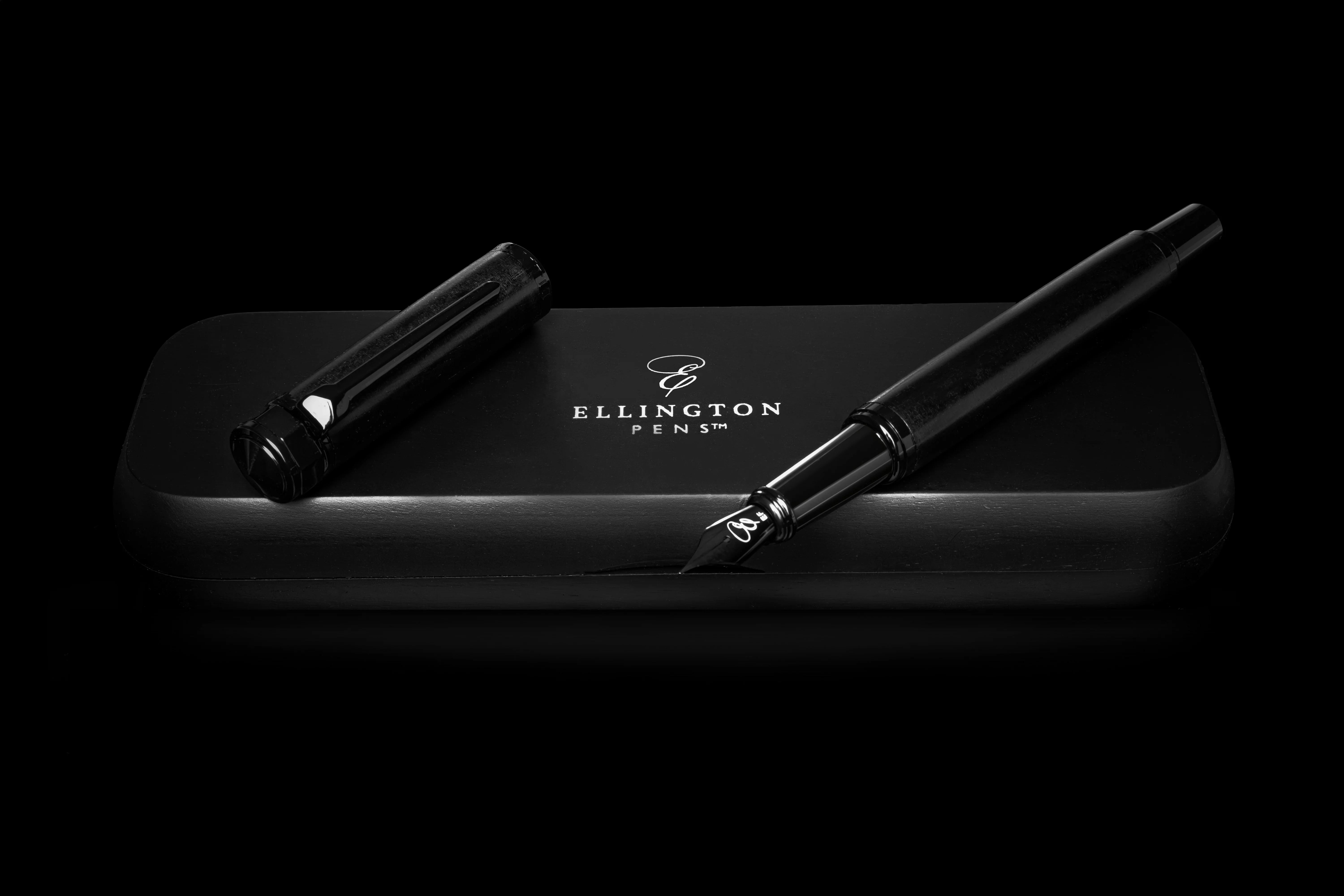Ebon Elegance Blackwood Fountain Pen - Image 9