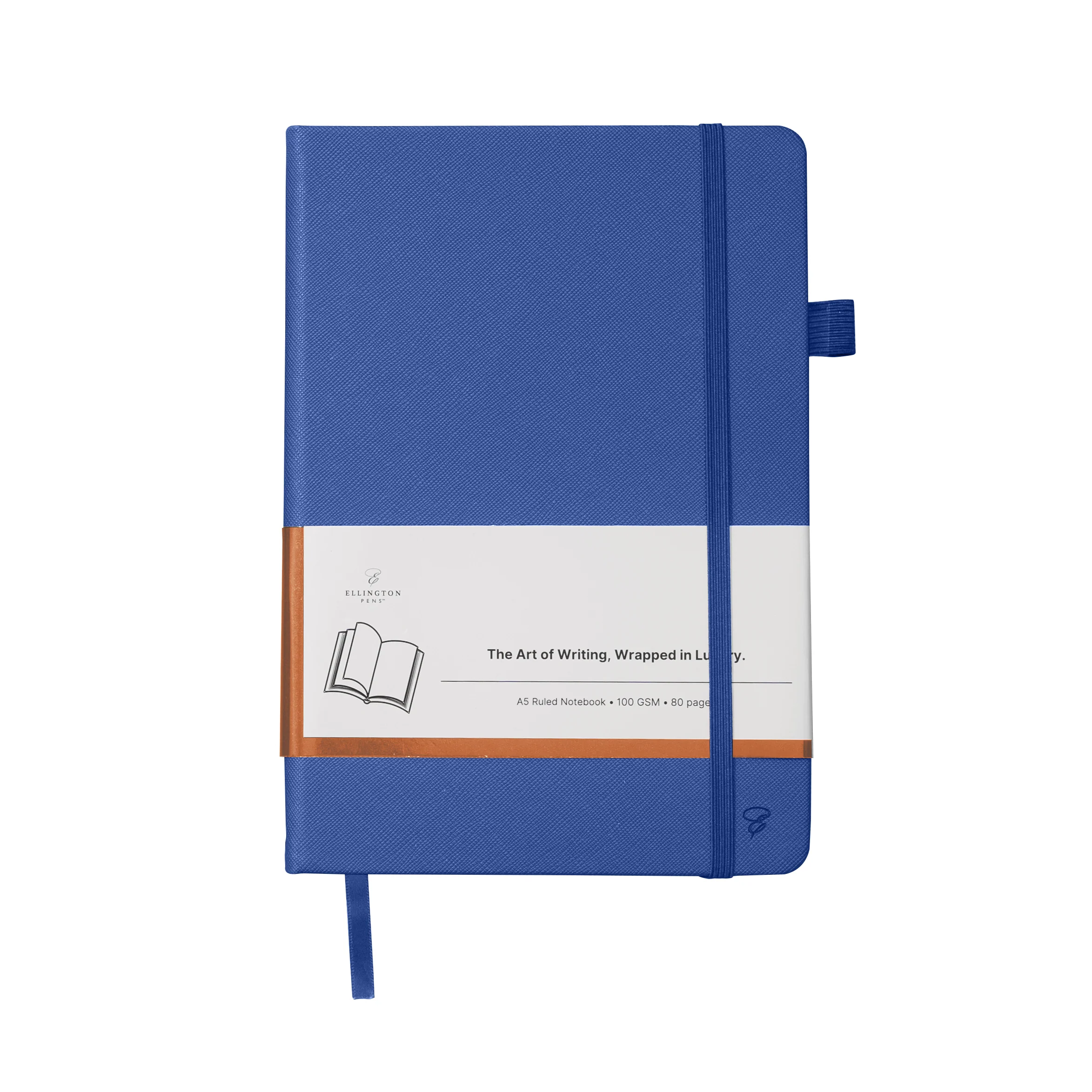 Blue Journal - PU Saffiano Leather - Image 11