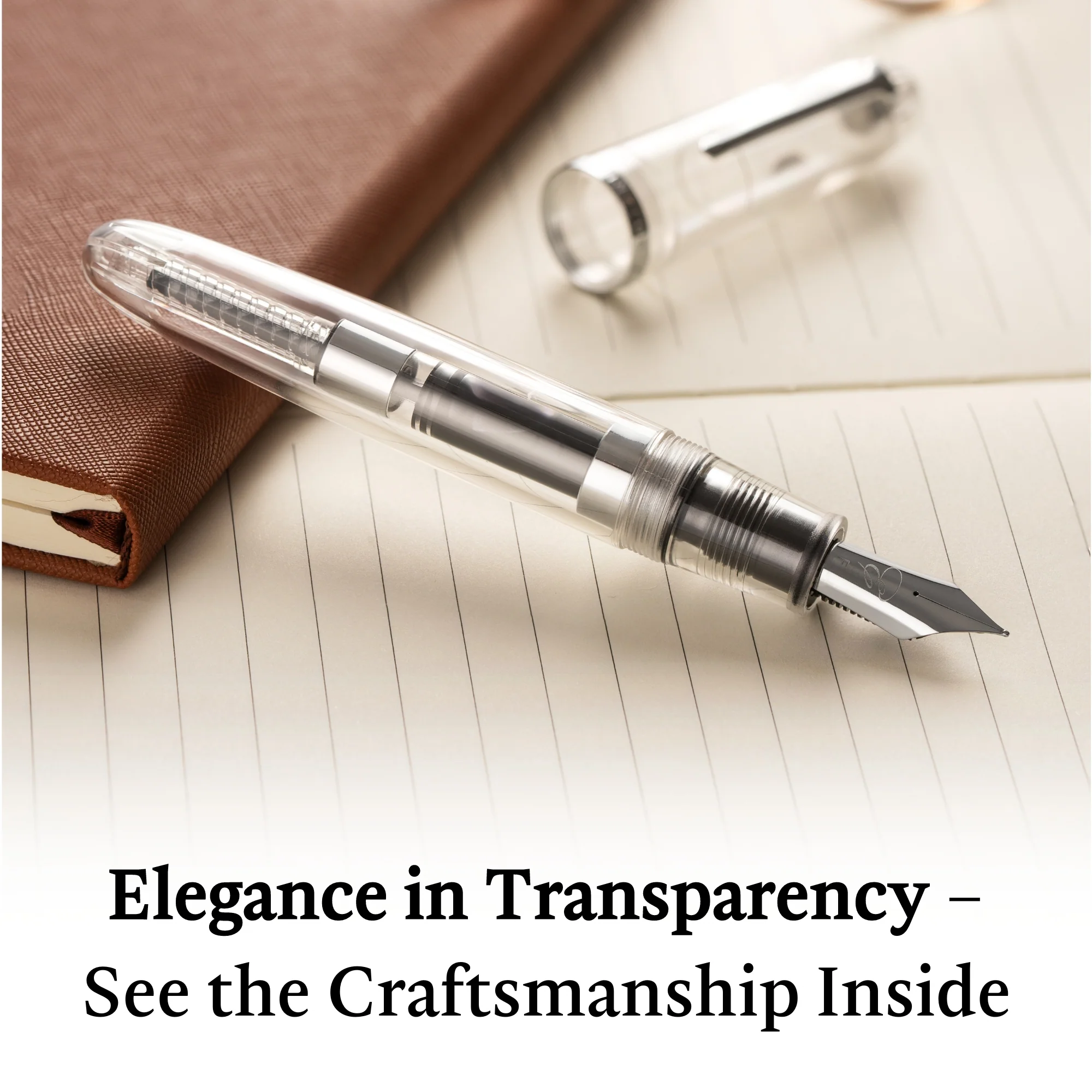 Pure Clarity - Transparent Fountain Pen - Image 7