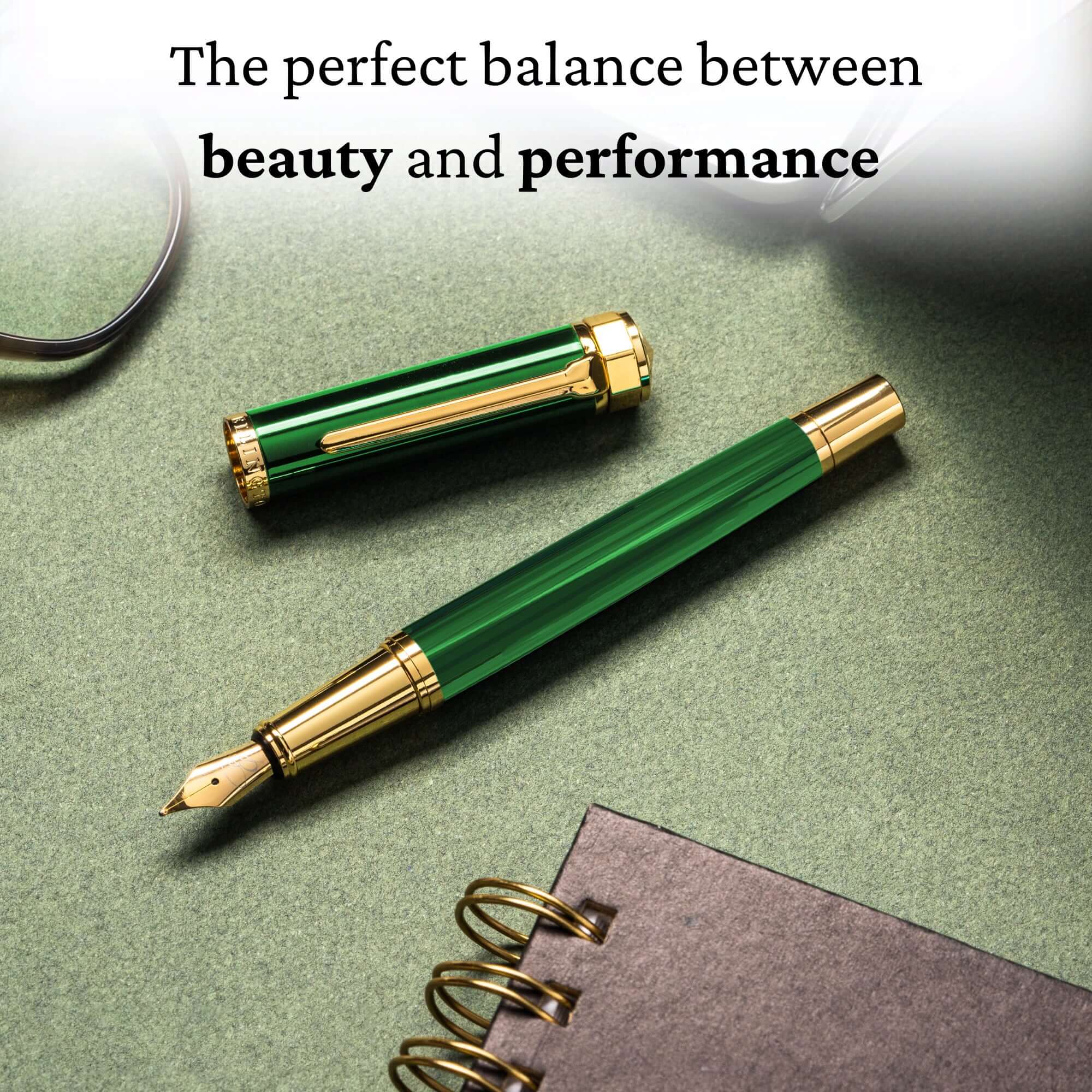 Emerald Enigma Fountain Pen - Image 3