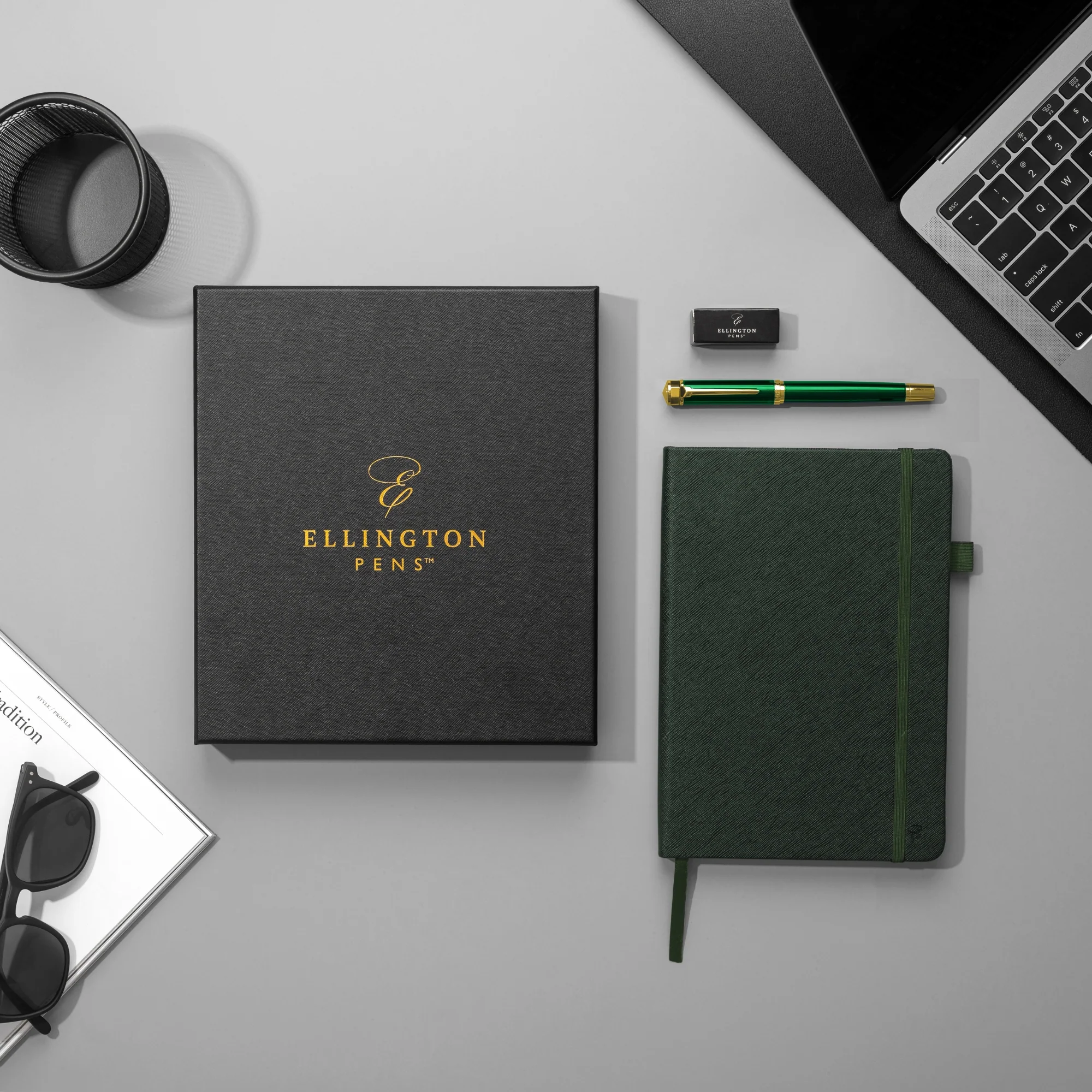 LIMITED EDITION Emerald Enigma Journal and Pen Gift Set - Image 3