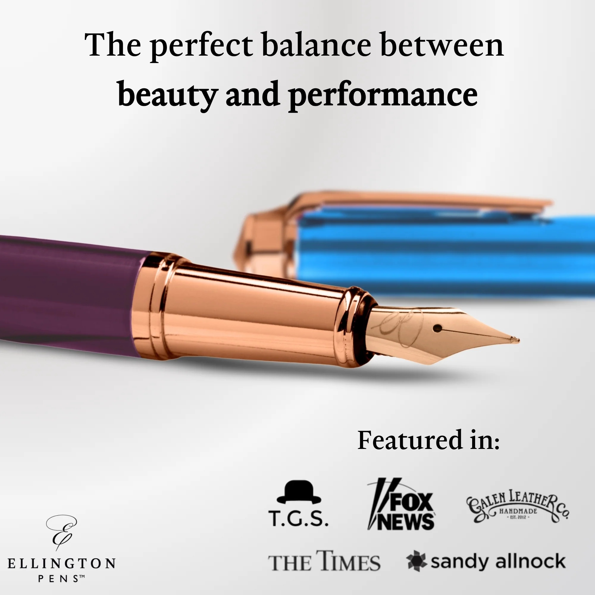 Azure Berry Fountain Pen - Image 4