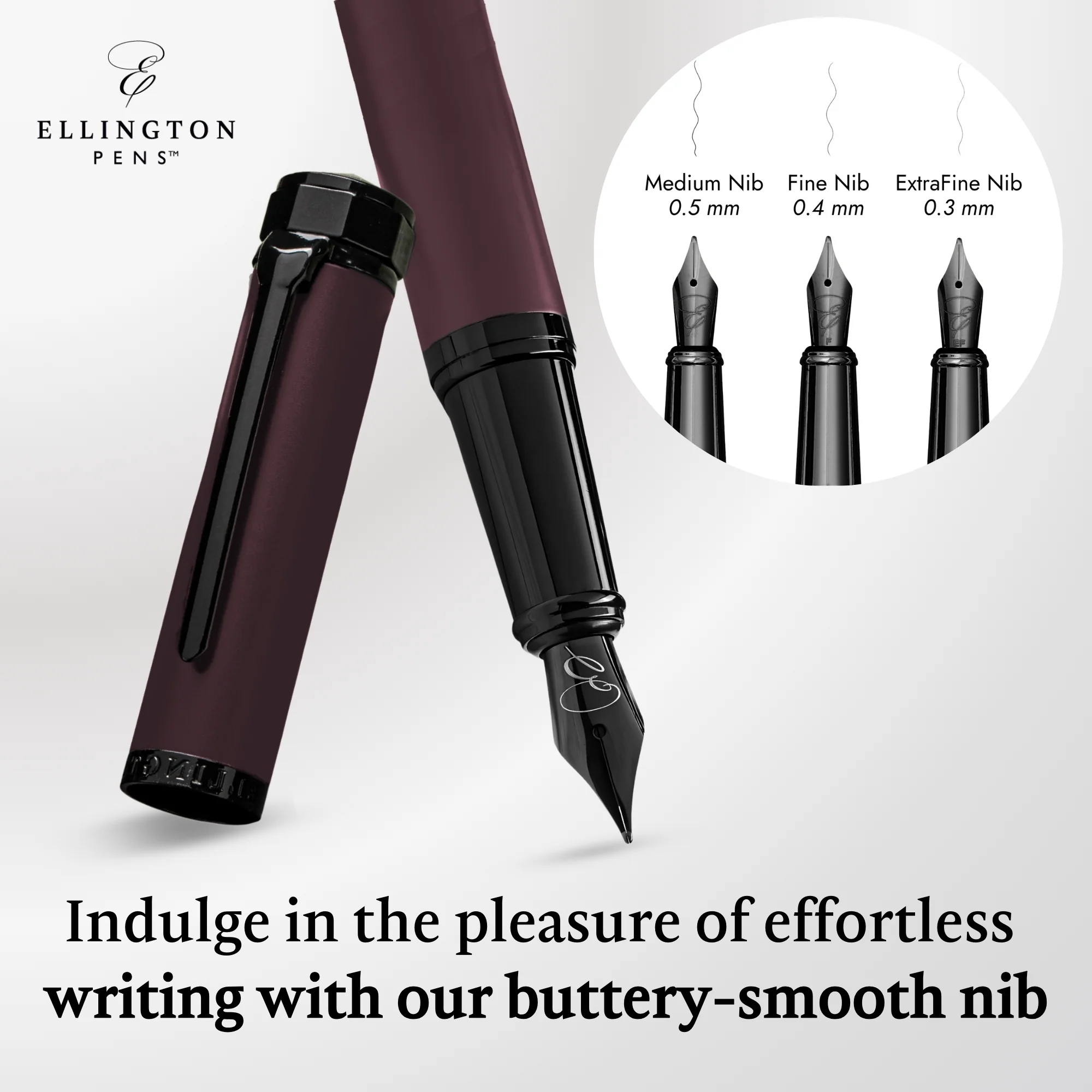 Imperial Flame Matte Fountain Pen - Image 7