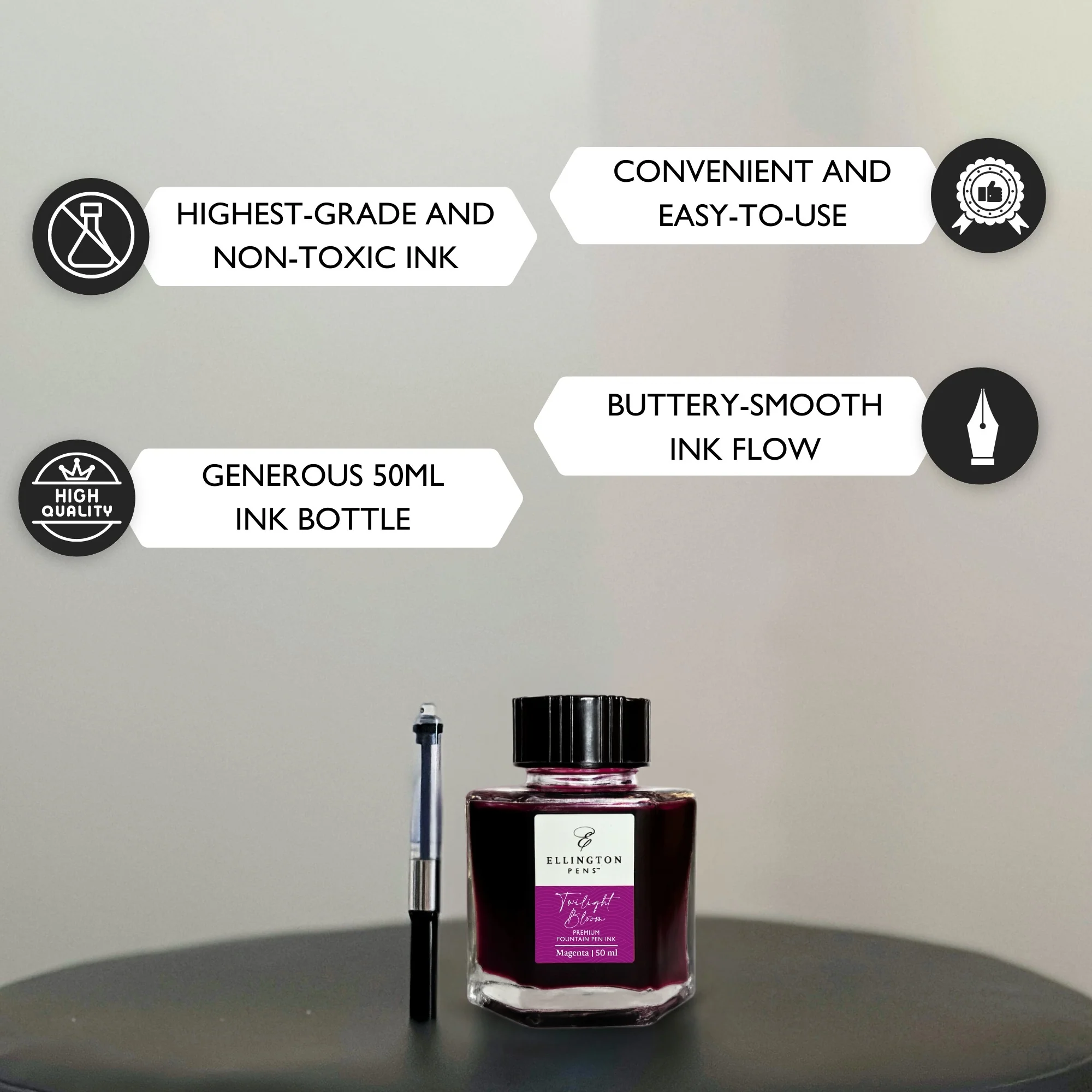 Ink Bottle Twilight Bloom Dark Pink - Image 5