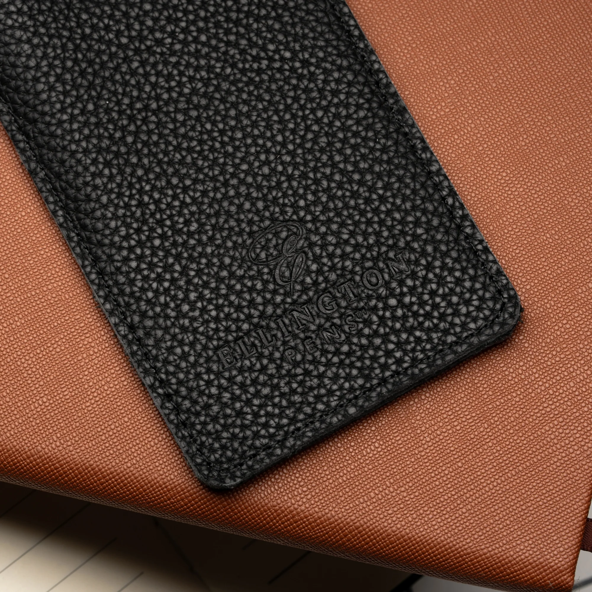 Black Leather Pen Case with Gift Box - Image 8