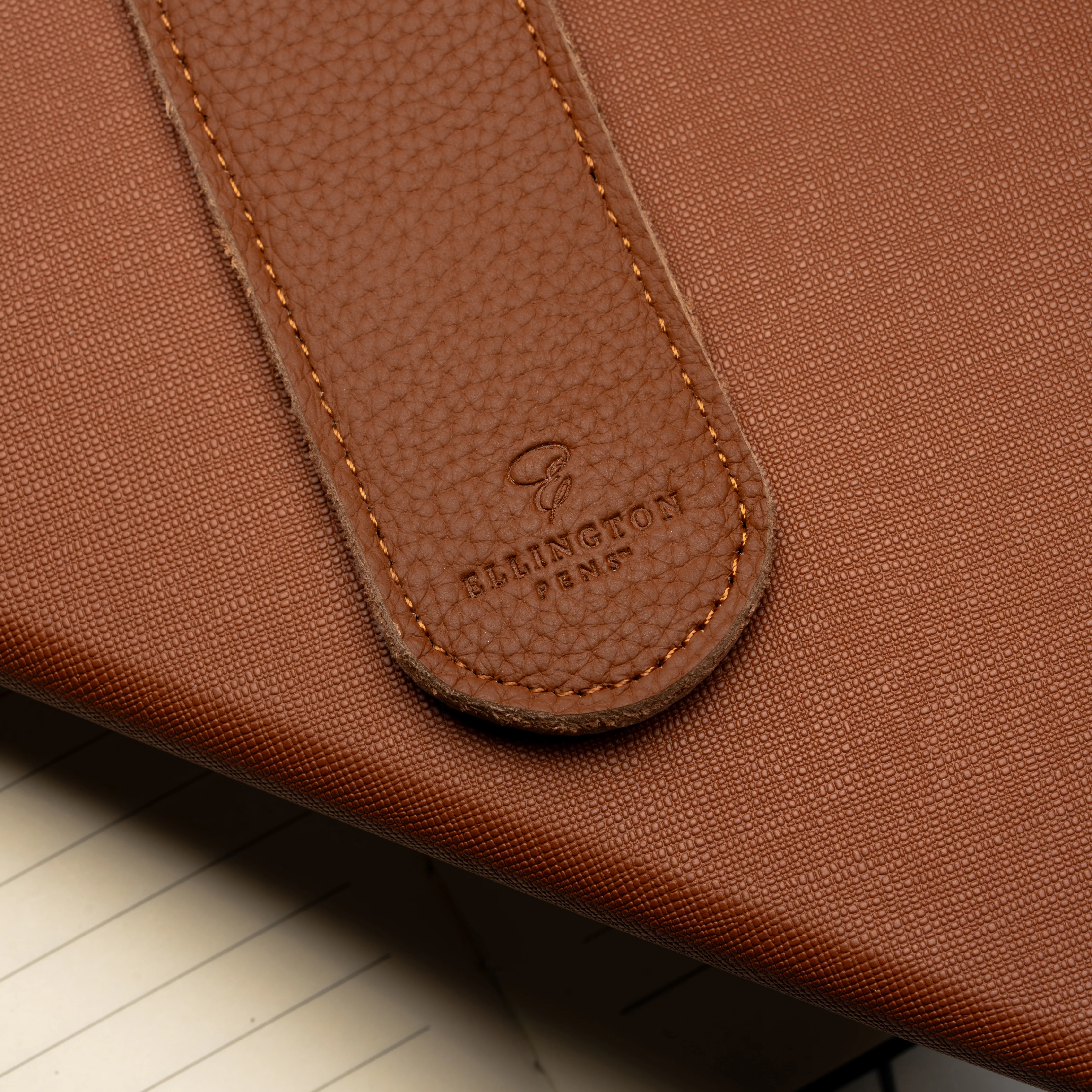 Leather Pen Sleeve Red - Image 5