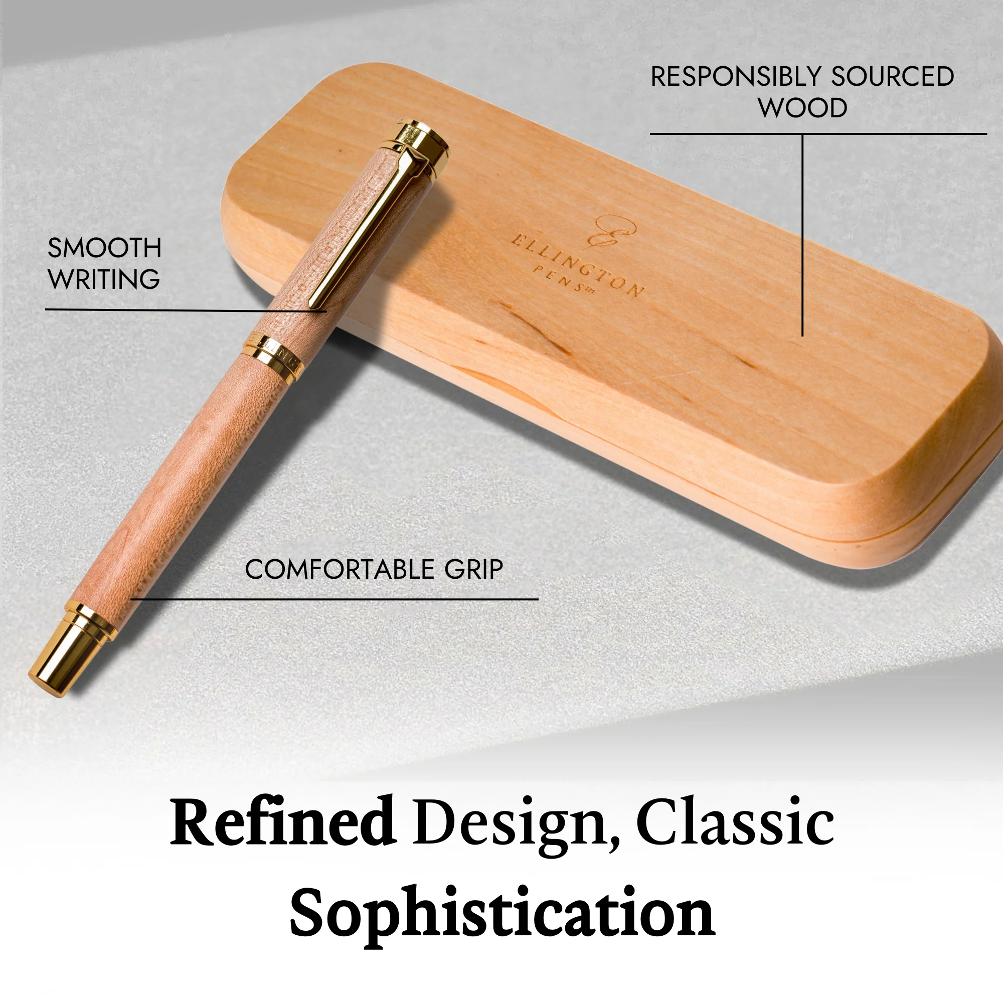 Maple Harmony Maplewood Fountain Pen - Image 7