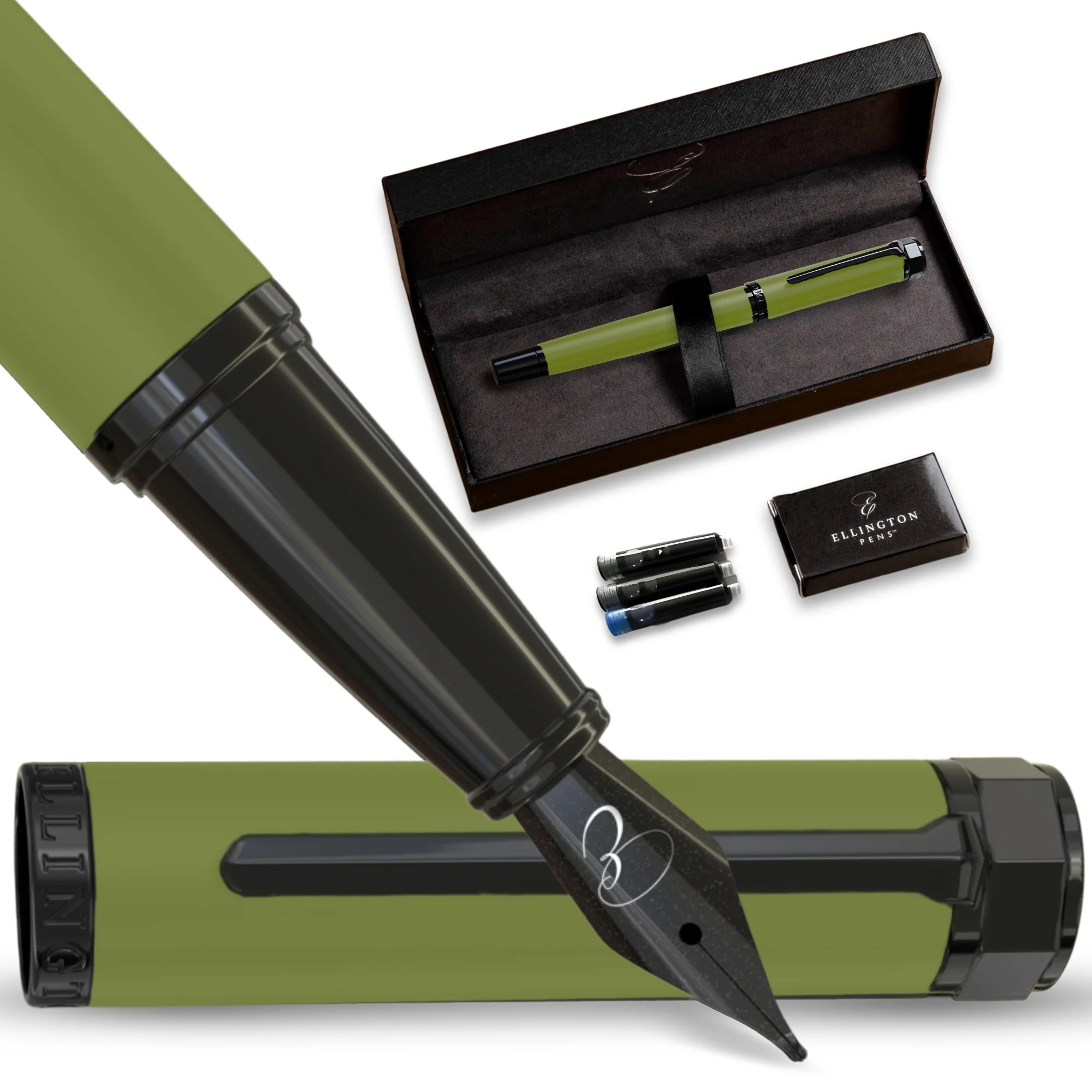 Moss Ember Fountain Pen - Image 4