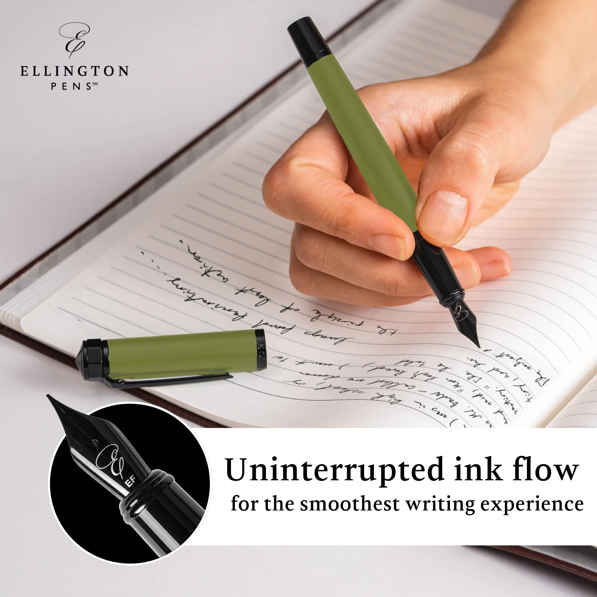 Moss Ember Fountain Pen - Image 8