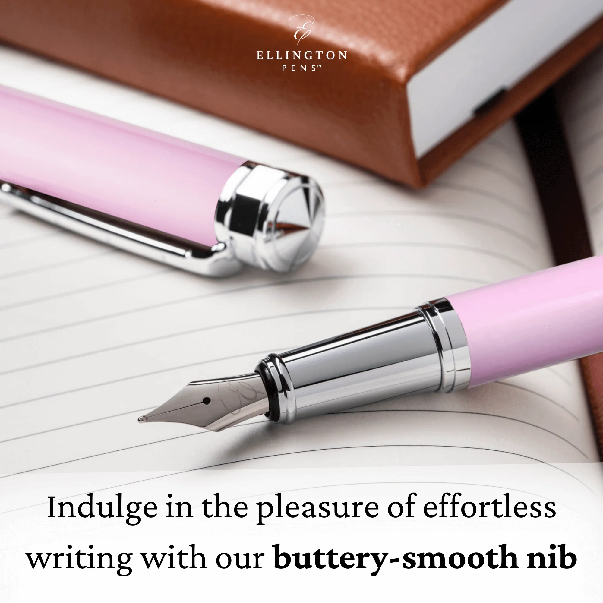 Rosy Flair Fountain Pen - Image 4