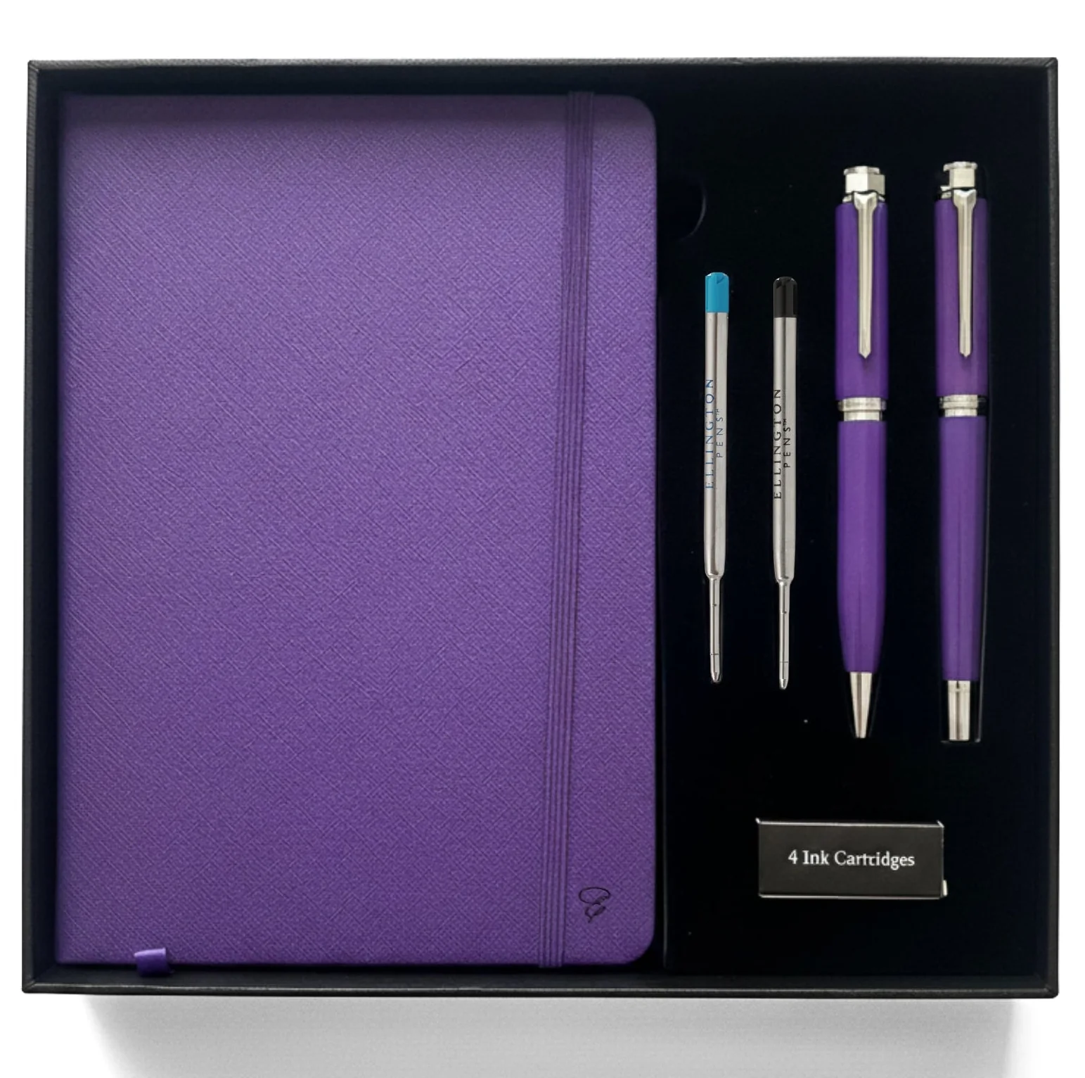Purple Haze Fountain Pen and Ballpoint Duo Journal Set