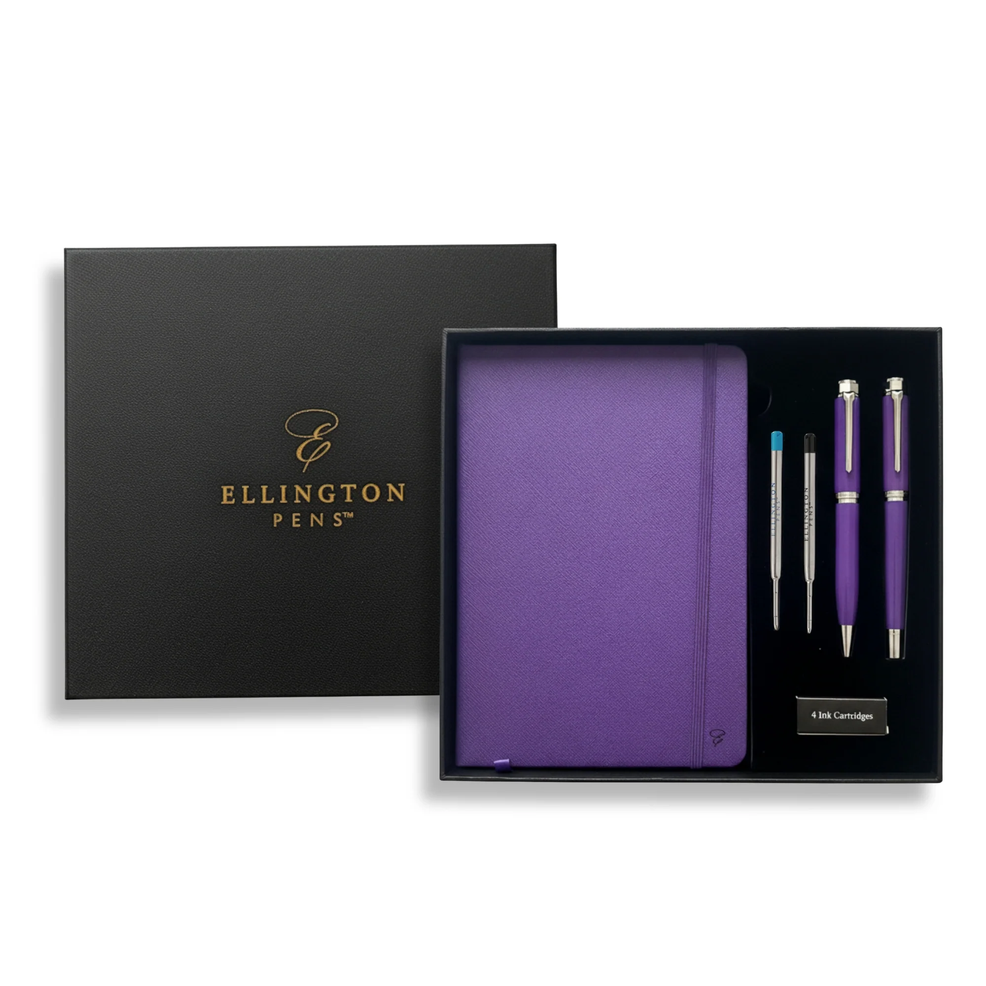 Purple Haze Fountain Pen and Ballpoint Duo Journal Set - Image 2
