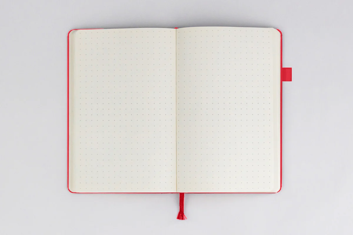Red Journal - PU Saffiano Leather - Image 8