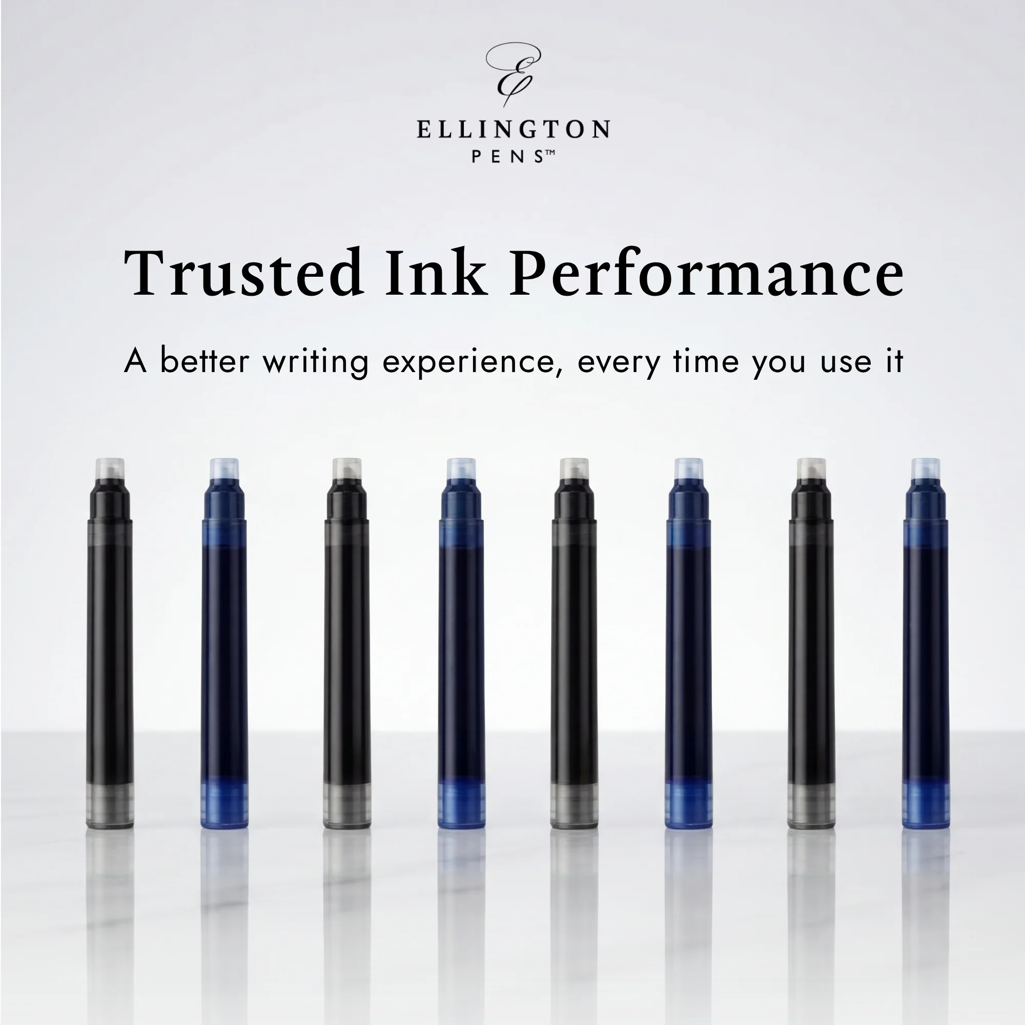 Refill Ink Cartridges - 24 Pack - Compatible with Ellington Pens - Image 7
