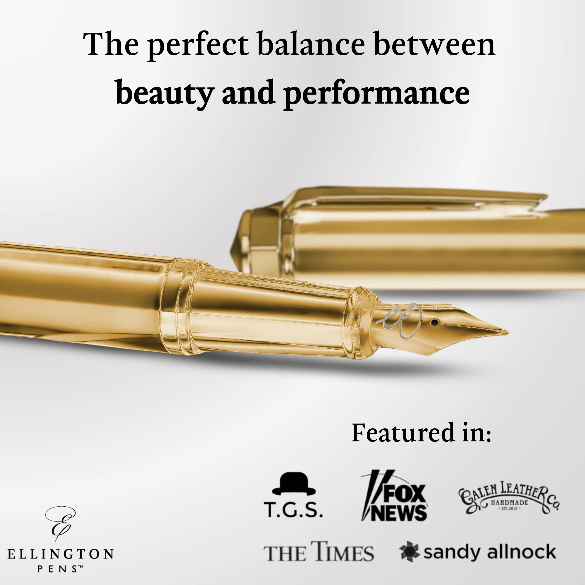 Elysian Gold Fountain Pen - Image 5