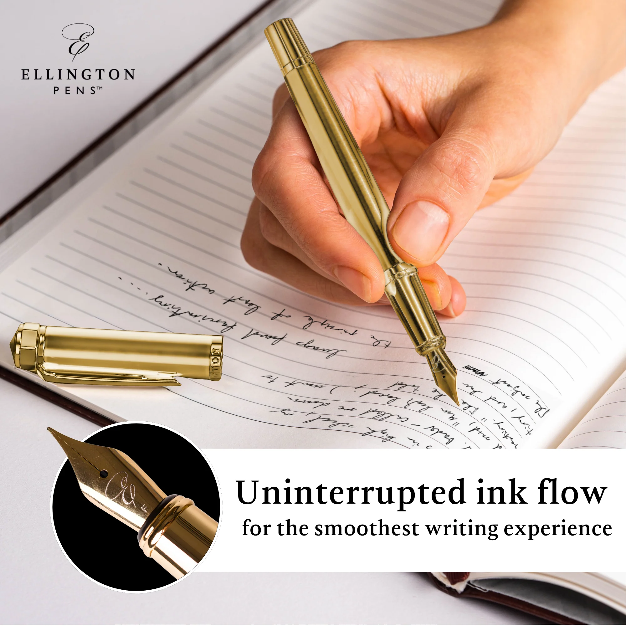 Elysian Gold Fountain Pen - Image 6