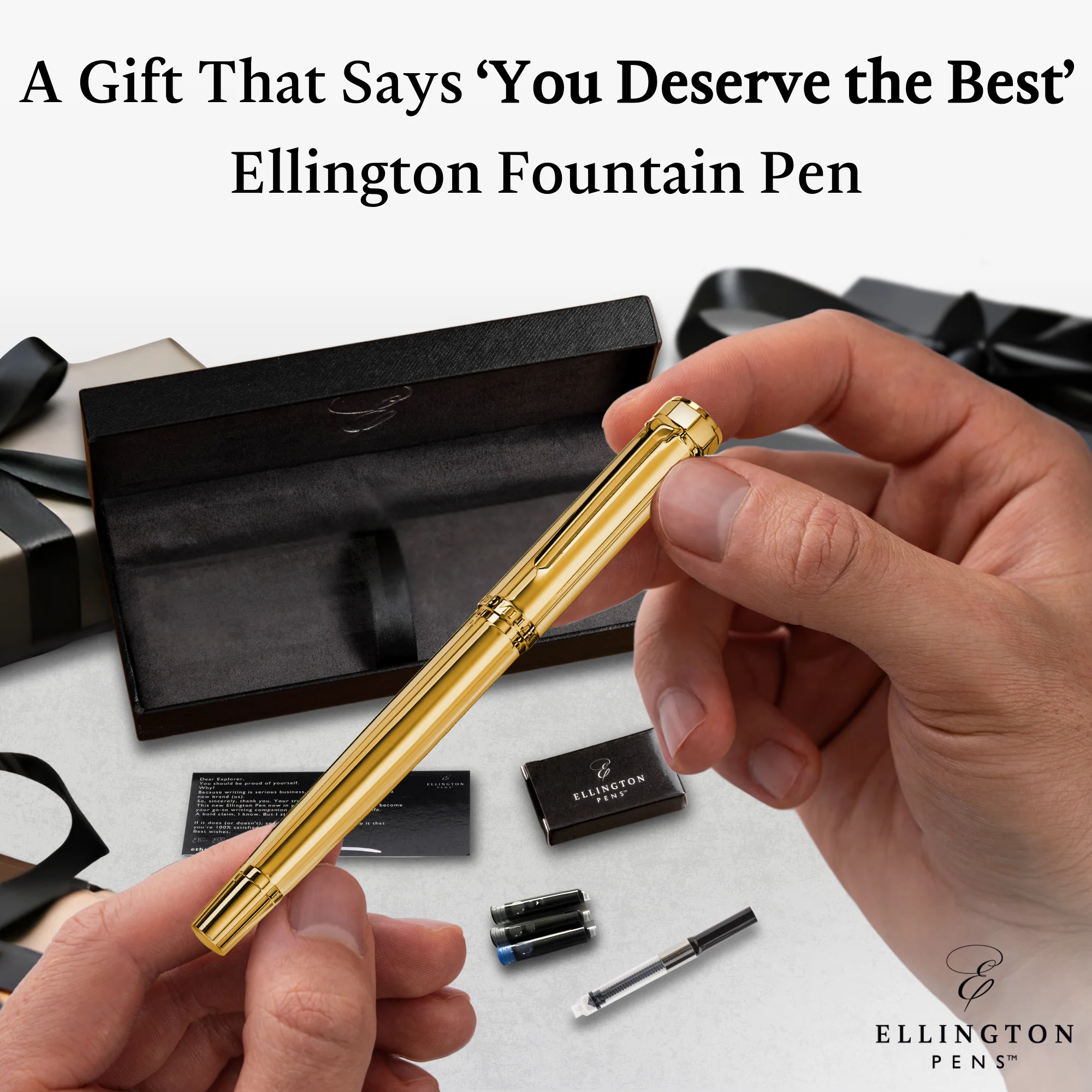 Elysian Gold Fountain Pen - Image 8