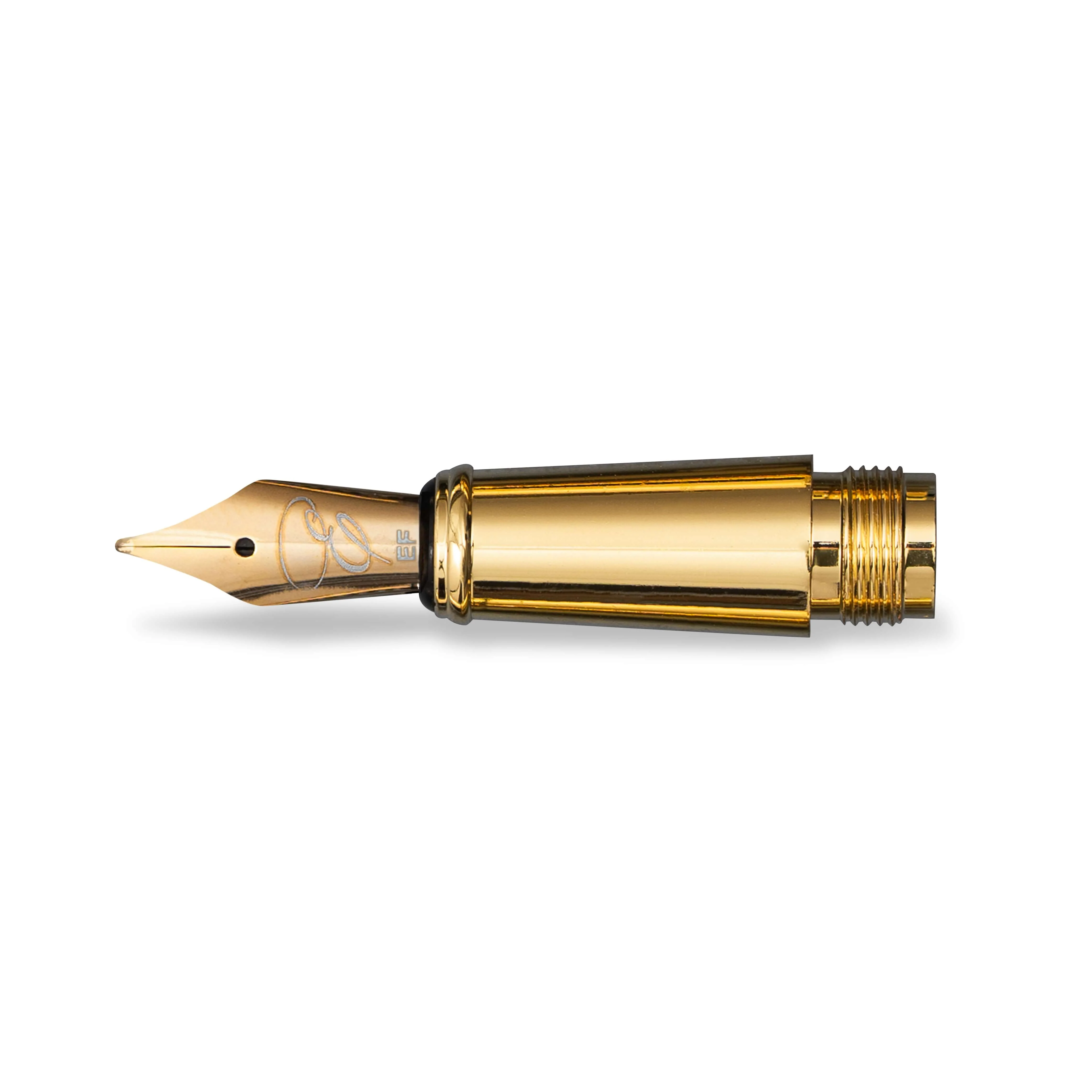 Replacement Nib with Ink Converter - Gold - Image 12