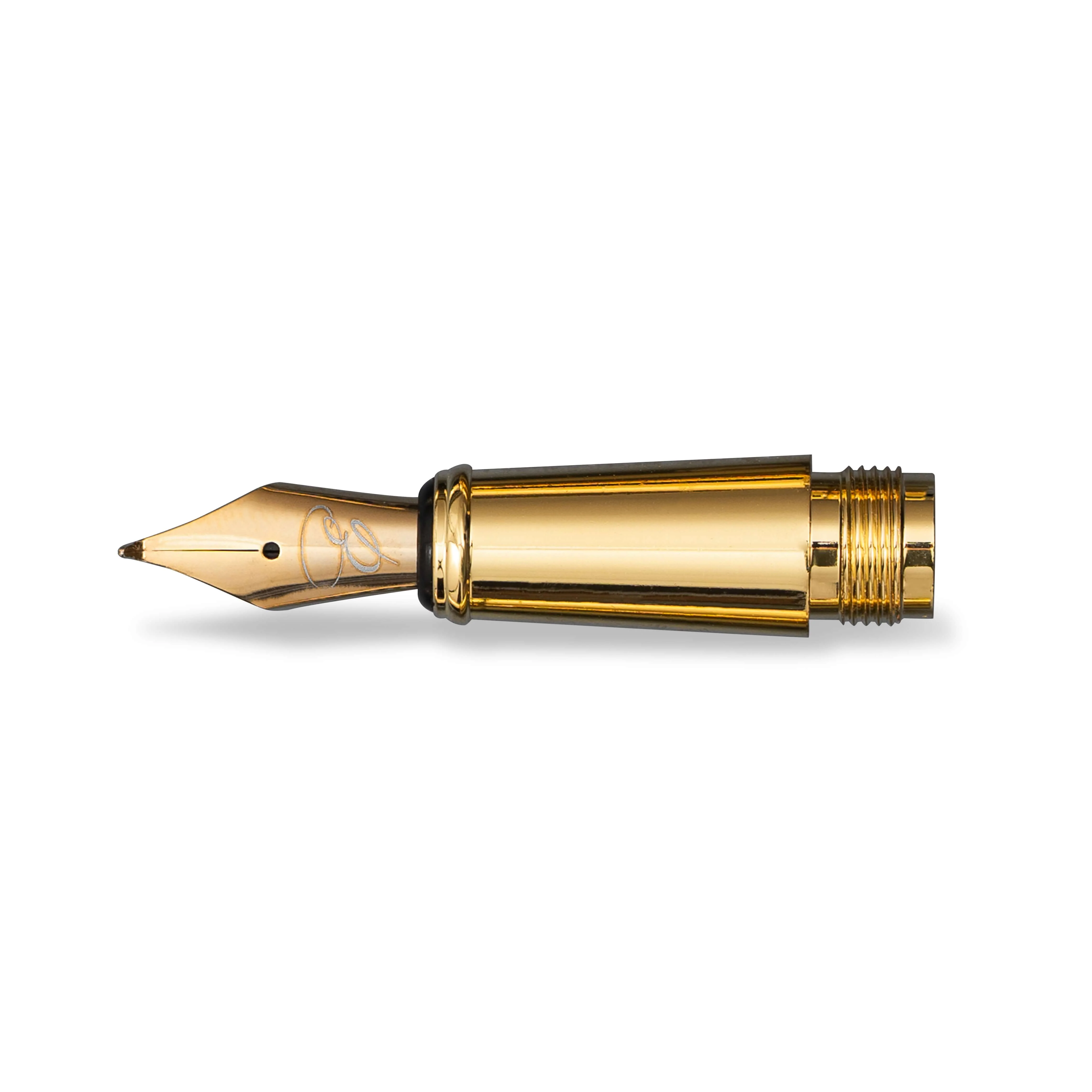 Replacement Nib with Ink Converter - Gold - Image 9