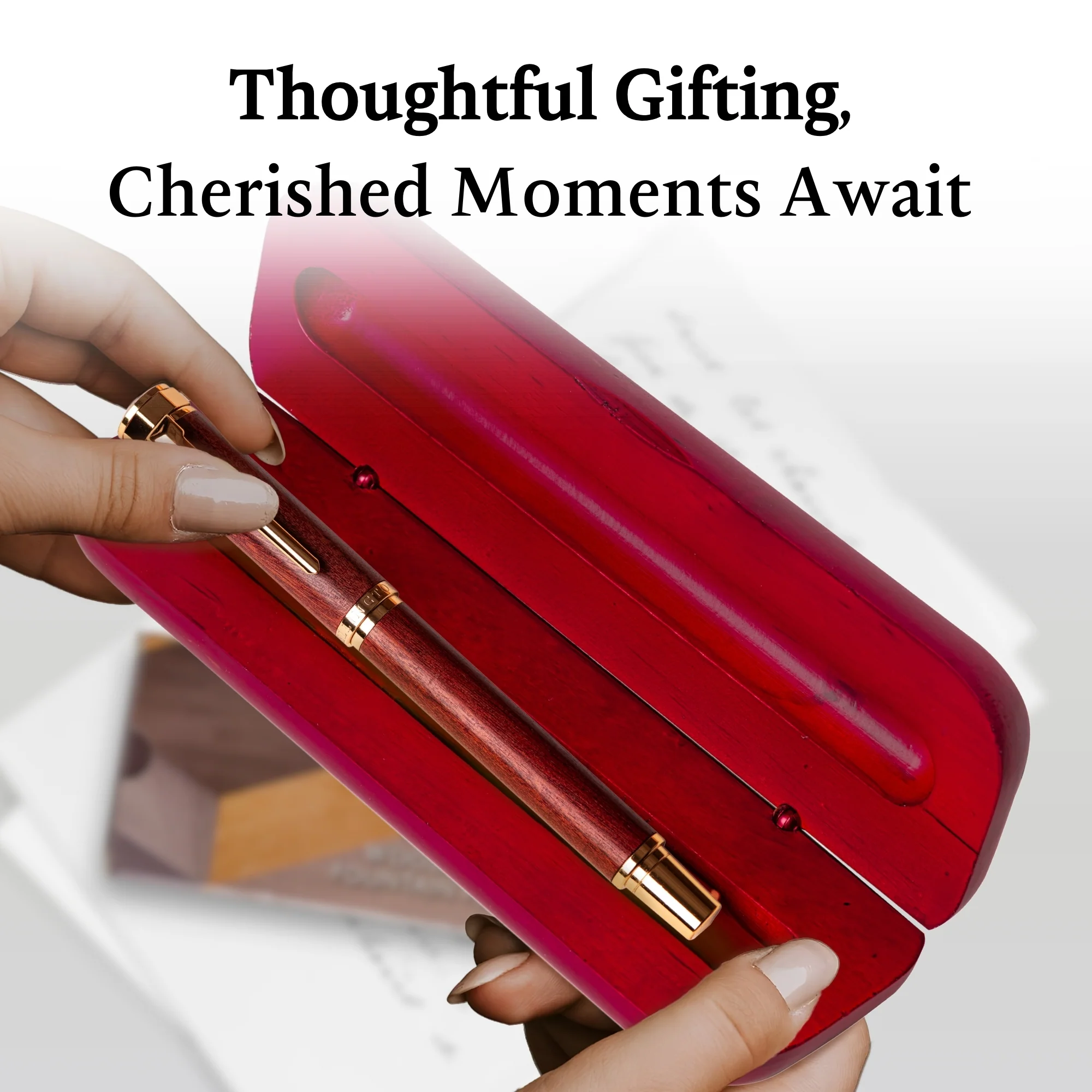 Rosewood Radiance Fountain Pen - Image 6