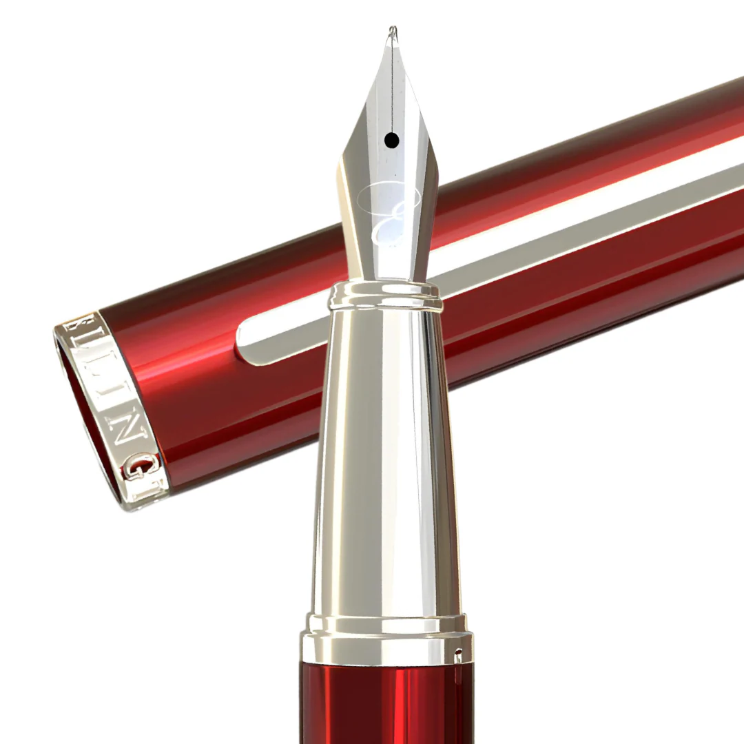 Scarlet Slate Fountain Pen - Image 2