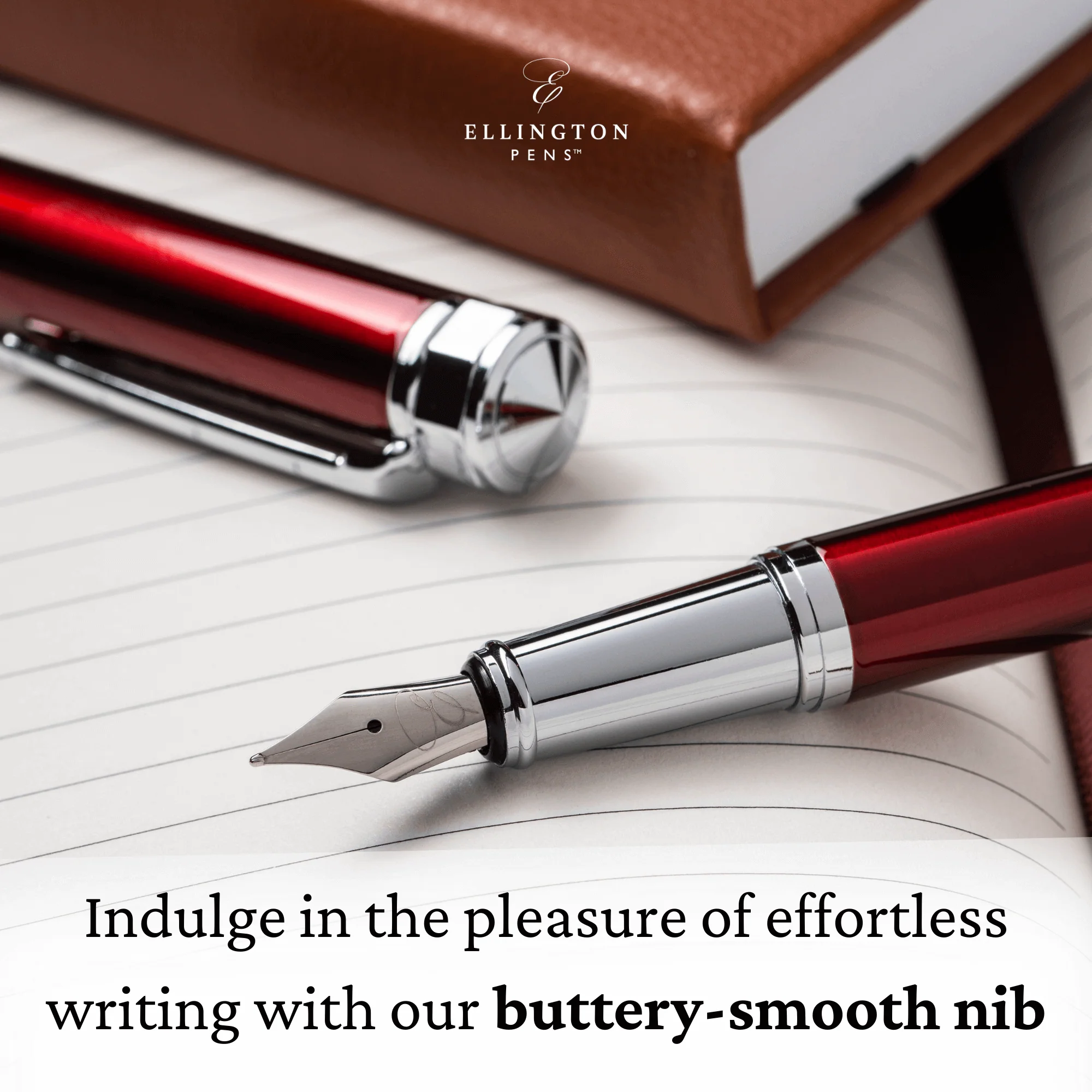 Scarlet Slate Fountain Pen - Image 8