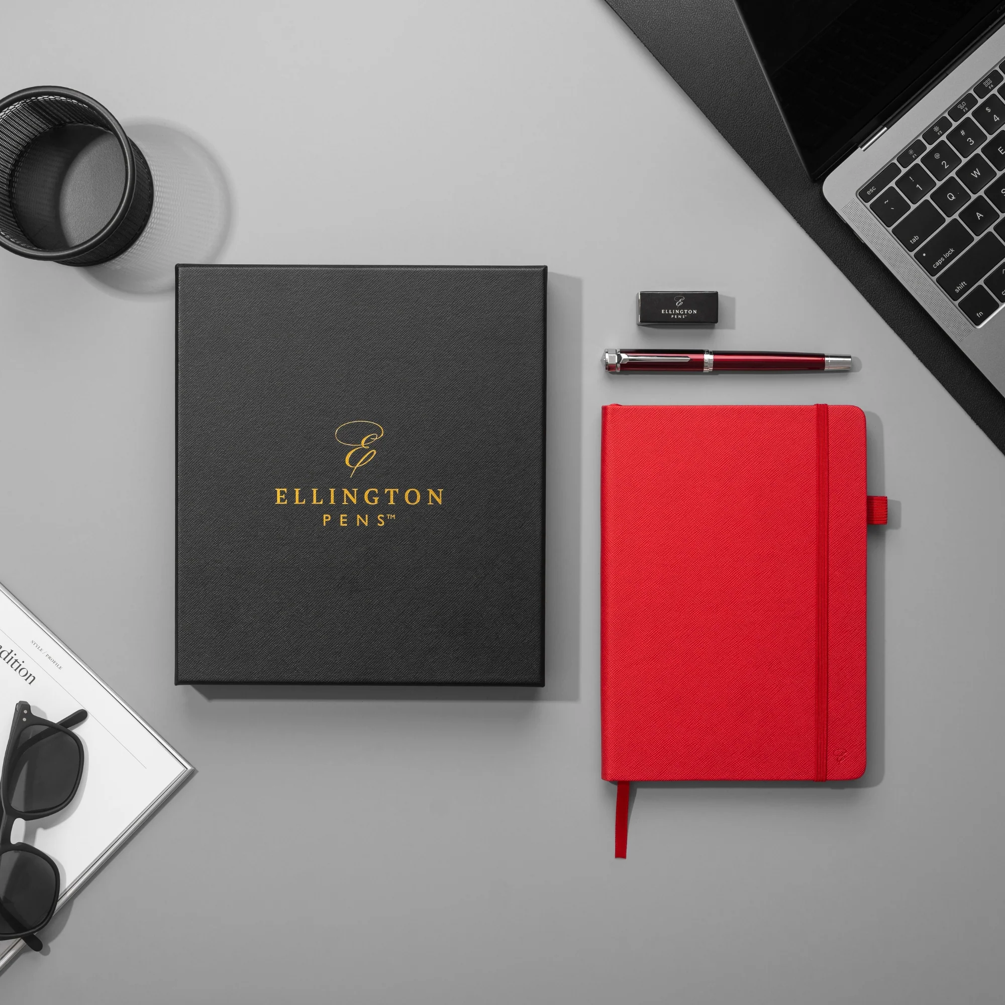 Scarlet Slate Journal and Pen Gift Set - Image 3