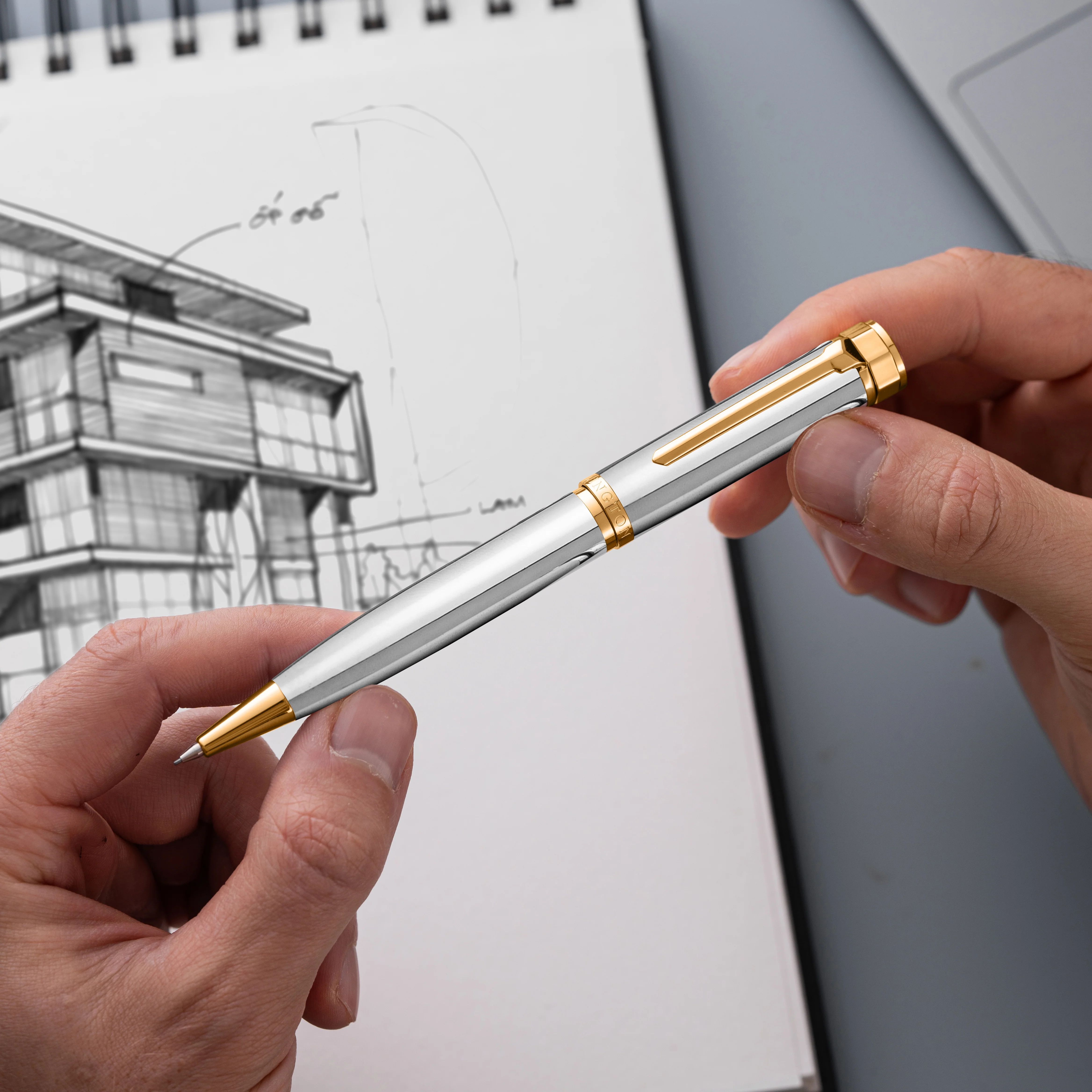 The Silver Horizon Mechanical Pencil - Image 4