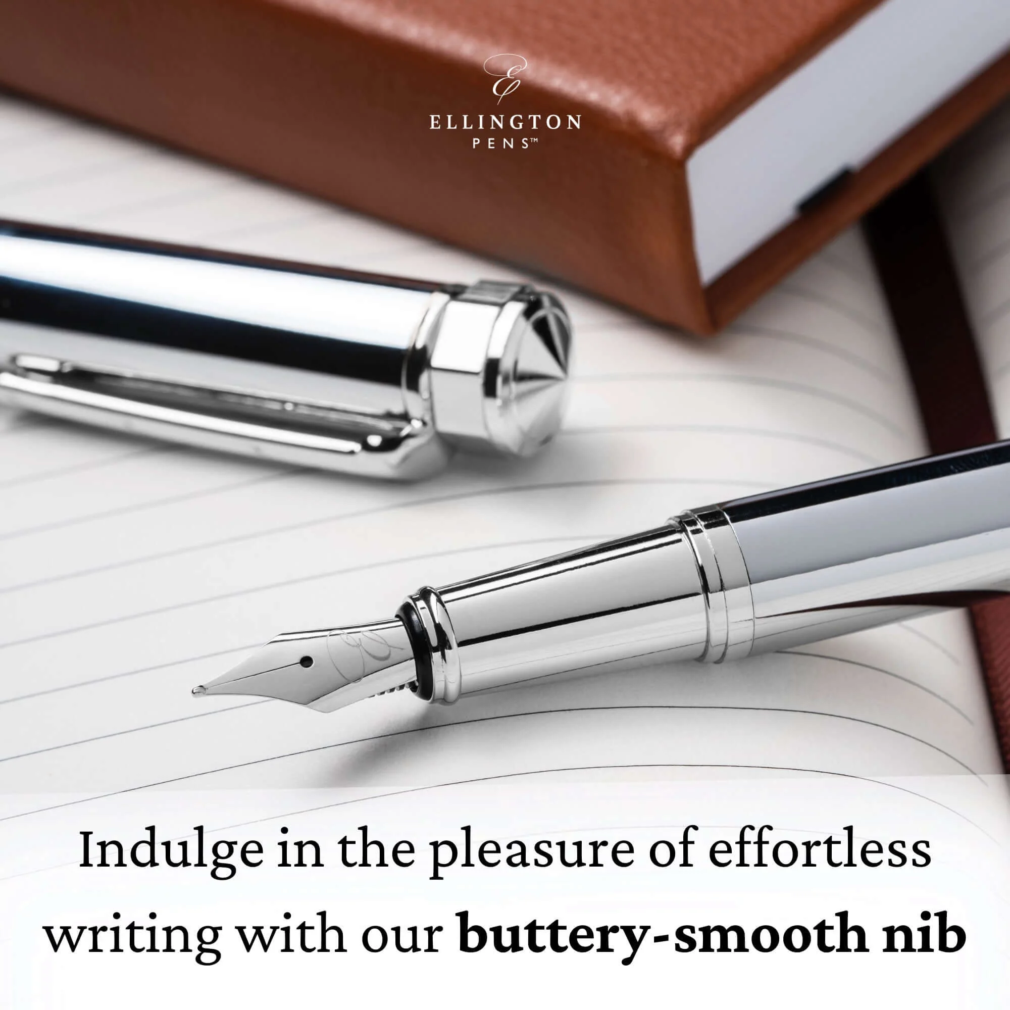 Silver Sonata Fountain Pen - Image 3
