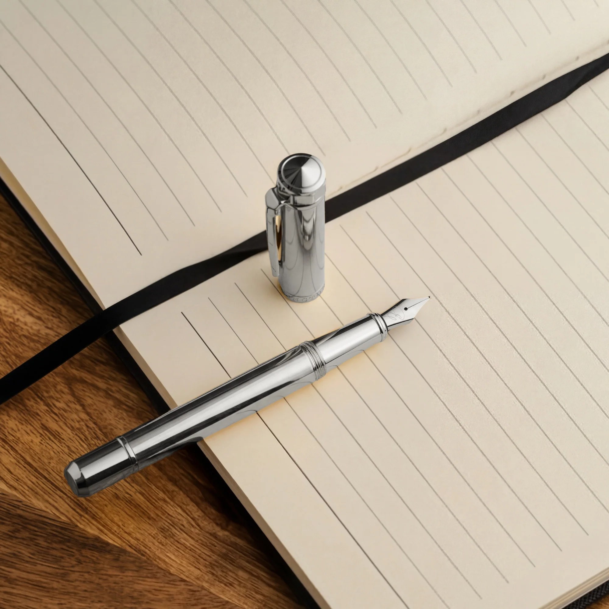 Silver Sonata Pocket Size Fountain Pen - Image 6