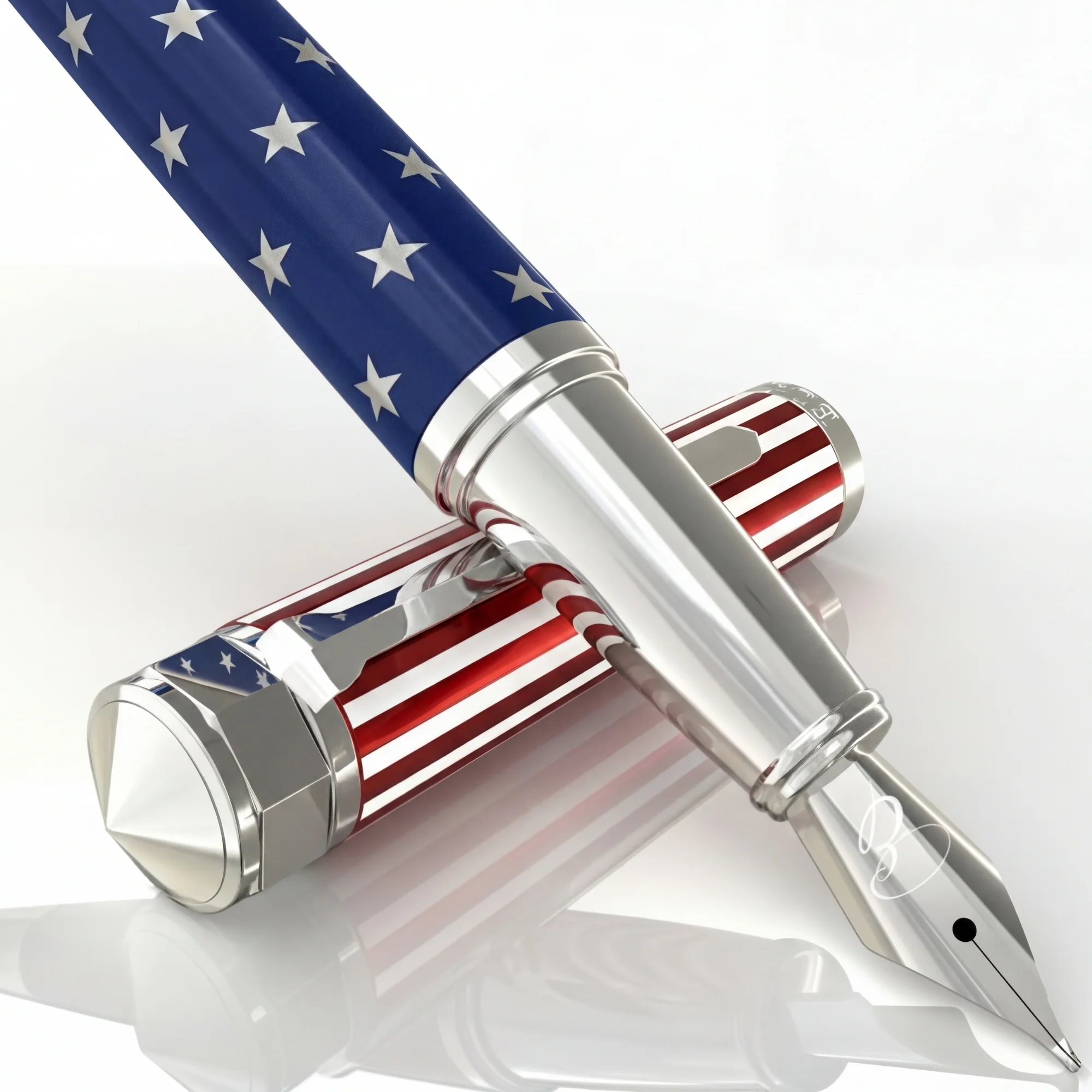 Stars and Stripes Fountain Pen - Limited Edition - Image 4
