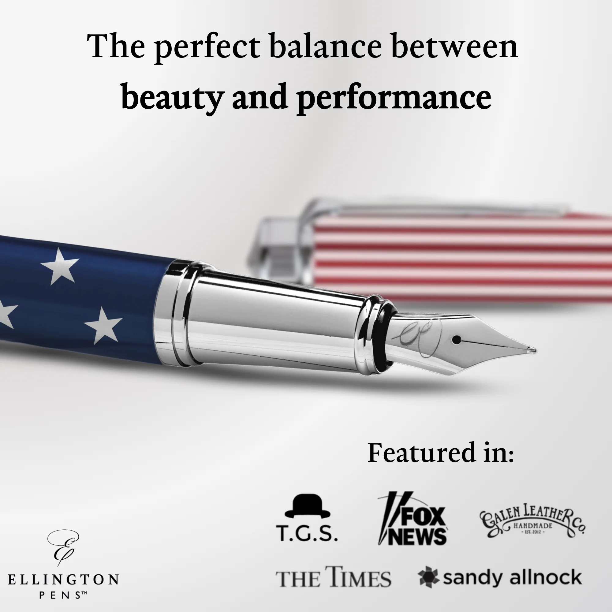 Stars and Stripes Fountain Pen - Limited Edition - Image 5