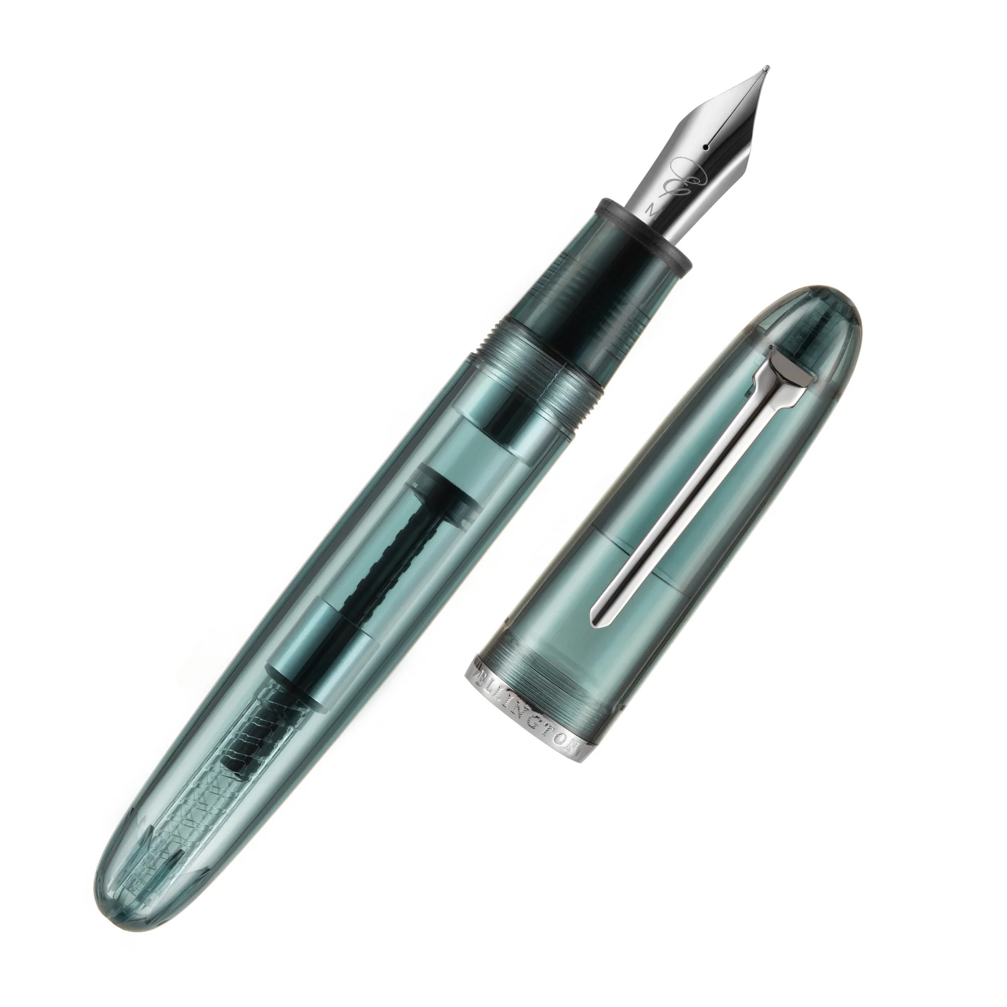 Azure Clarity - Transparent Fountain Pen - Image 10