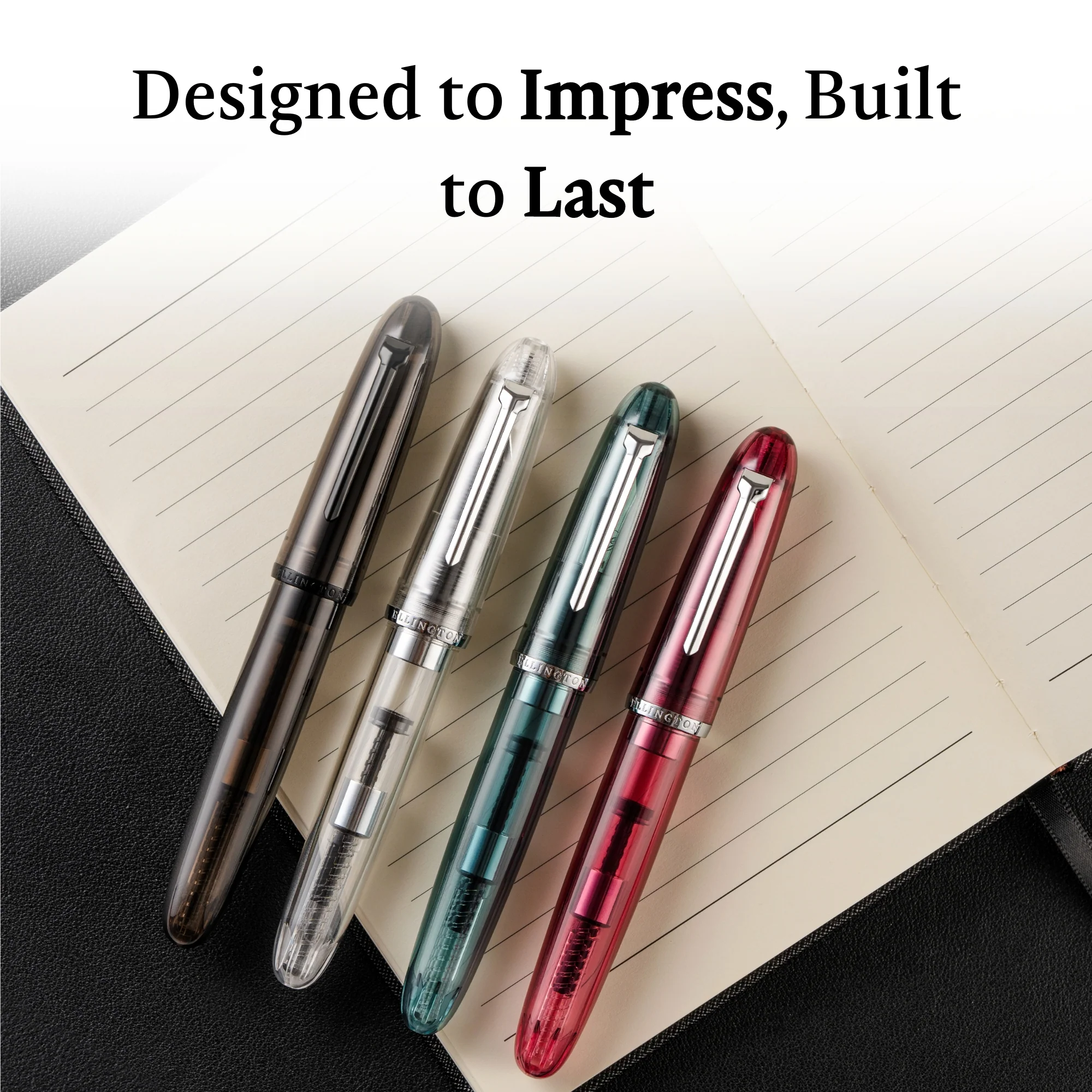 Midnight Clarity - Transparent Fountain Pen - Image 9