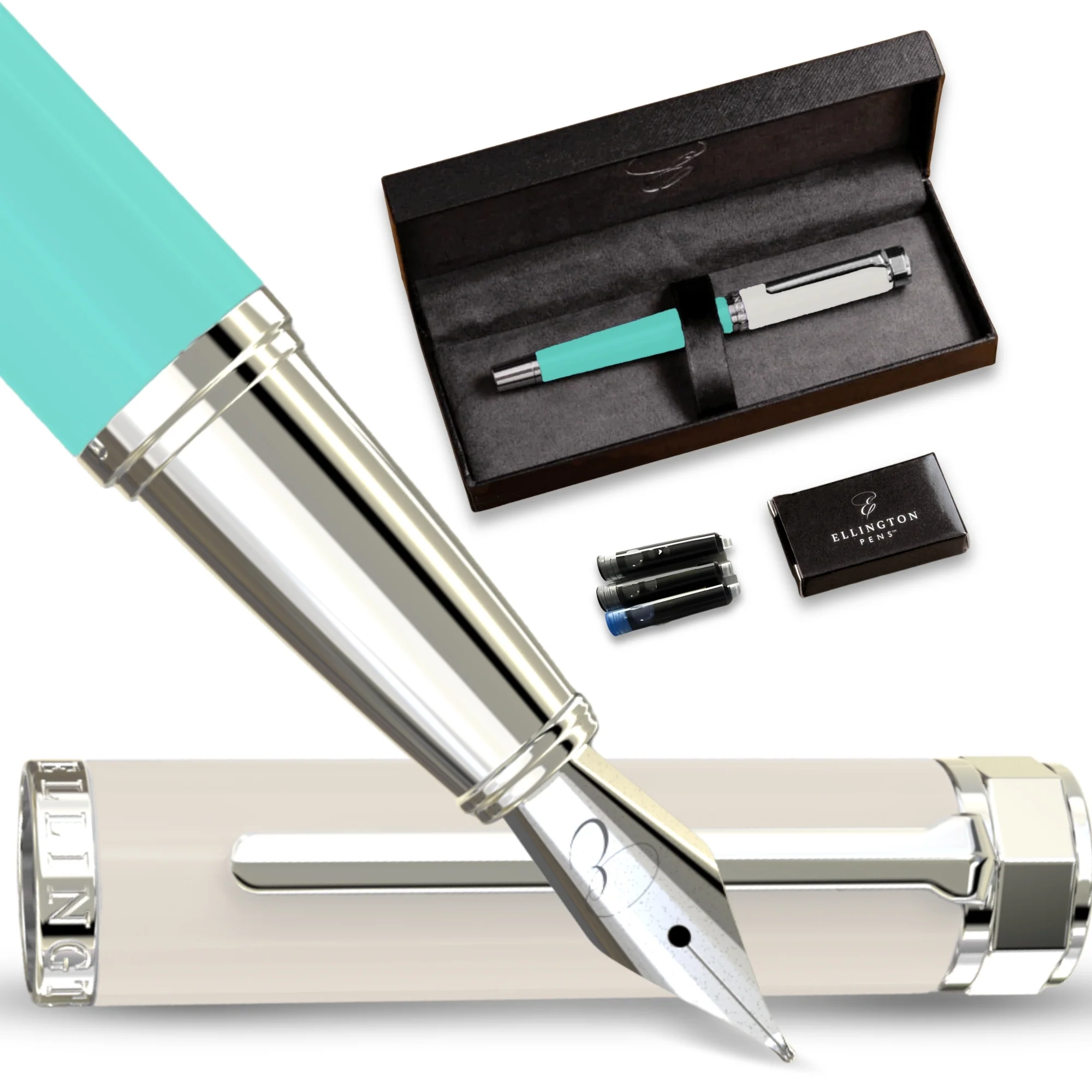 Vintage Mint Fountain Pen - Image 4