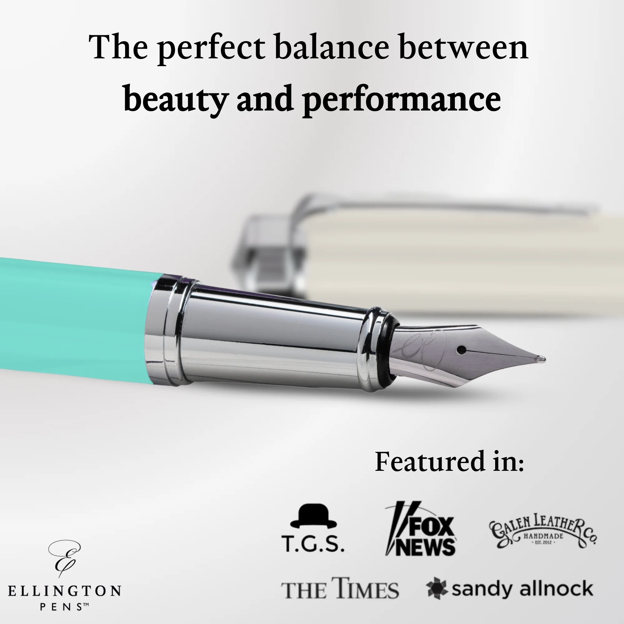 Vintage Mint Fountain Pen - Image 5