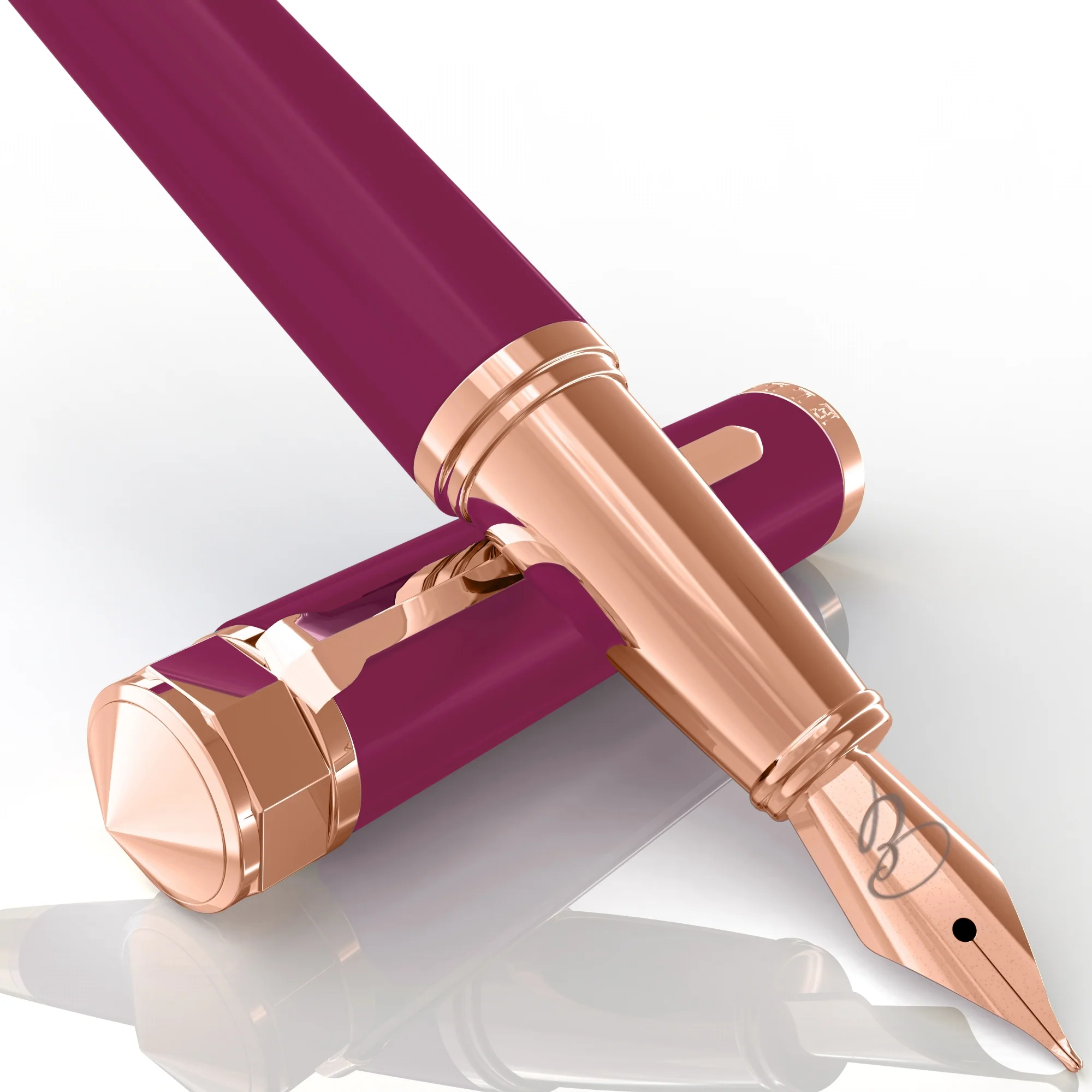 Vintage Rose Fountain Pen - Image 4