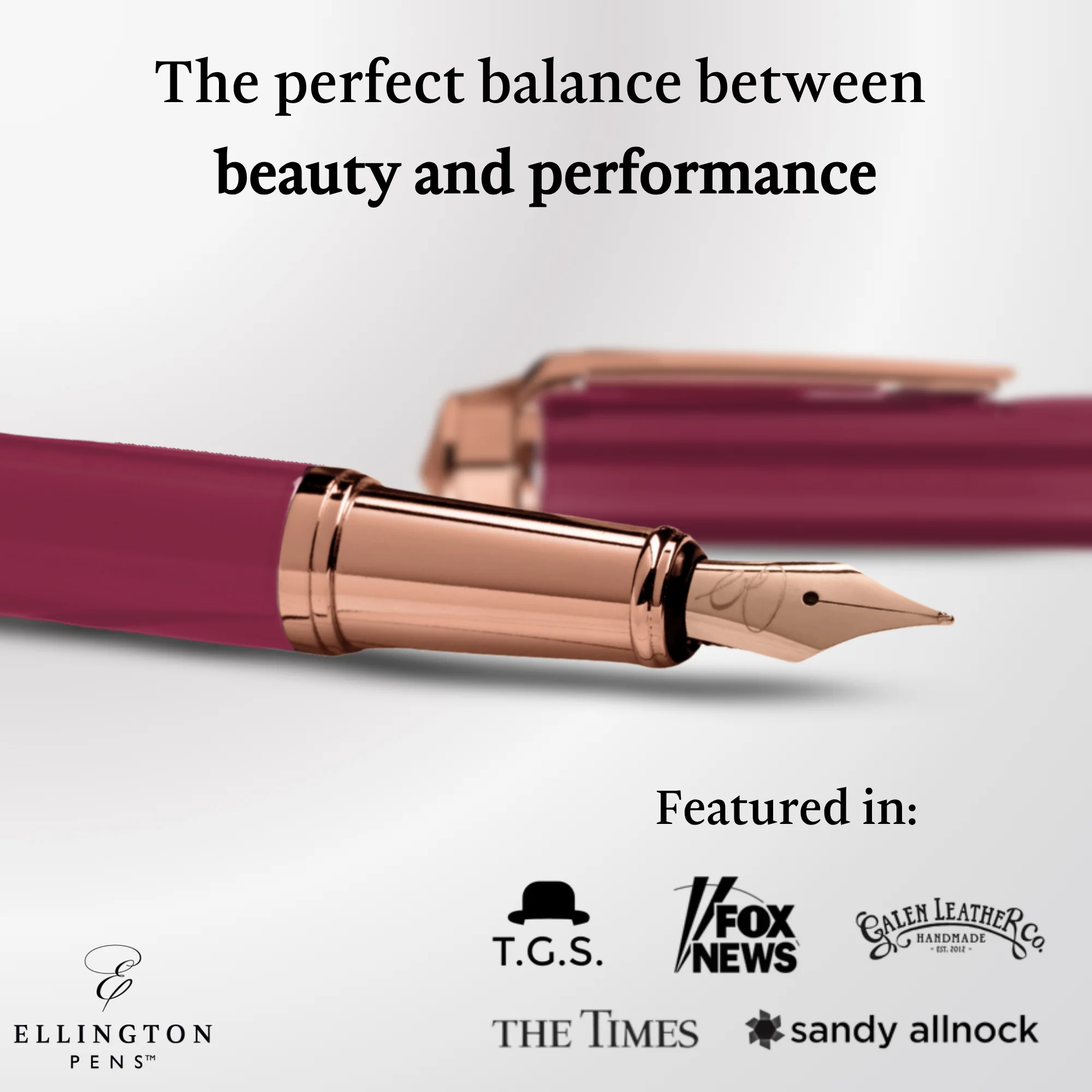 Vintage Rose Fountain Pen - Image 5