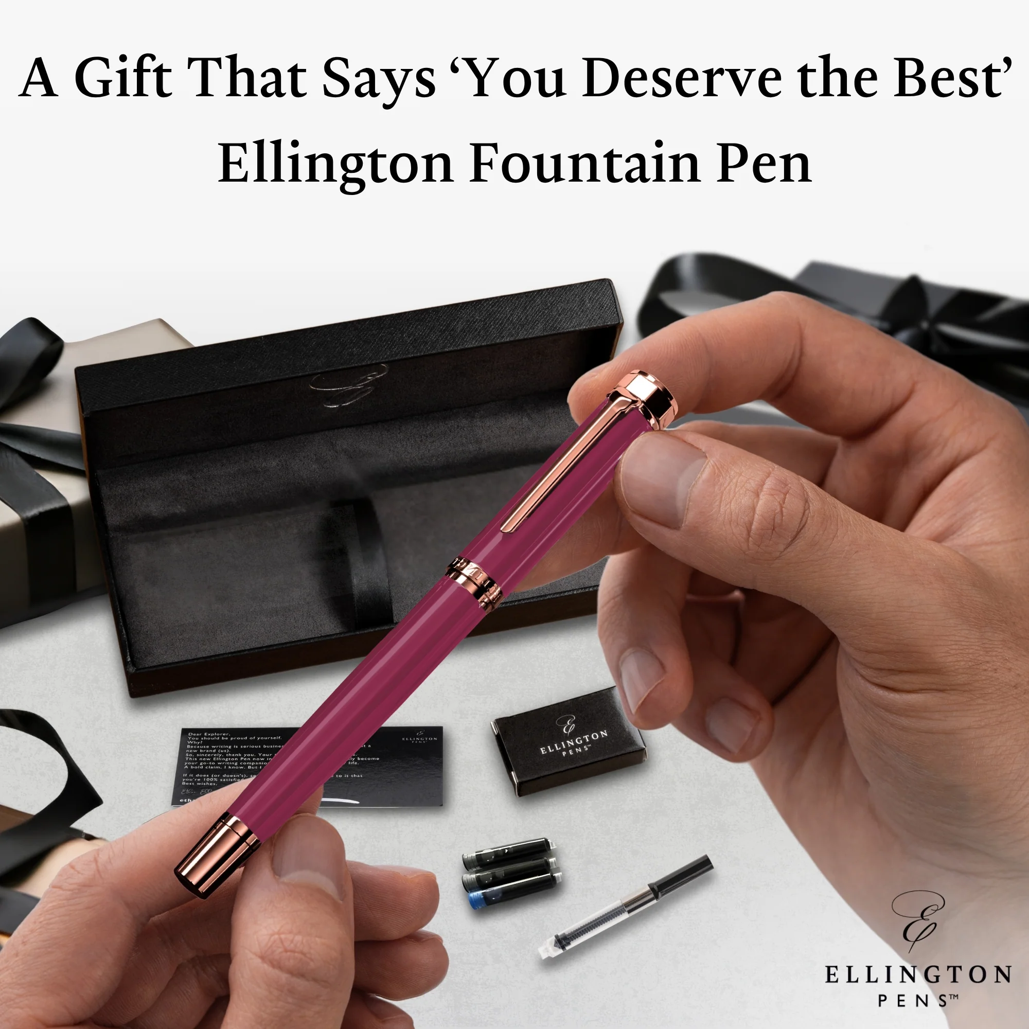 Vintage Rose Fountain Pen - Image 6
